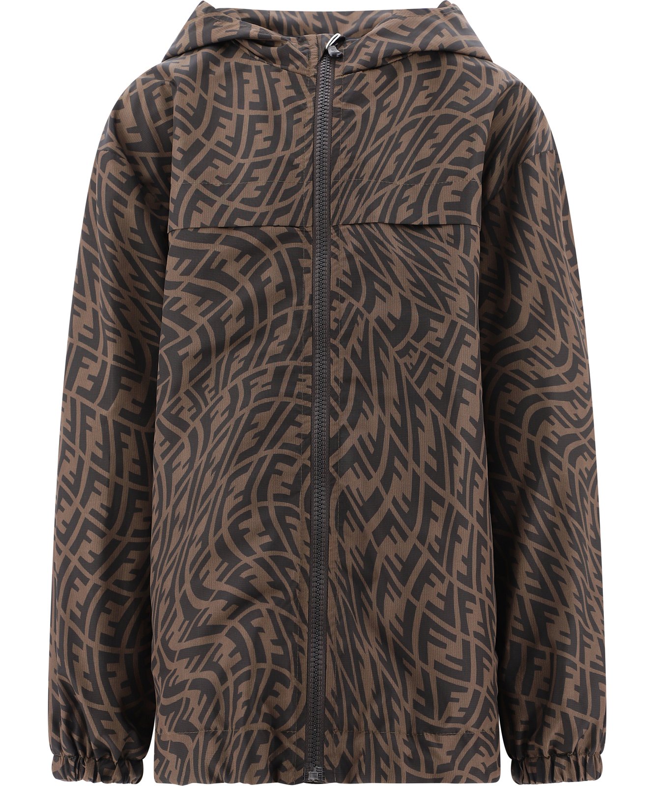Fendi Kids FF Vertigo Hooded Jacket