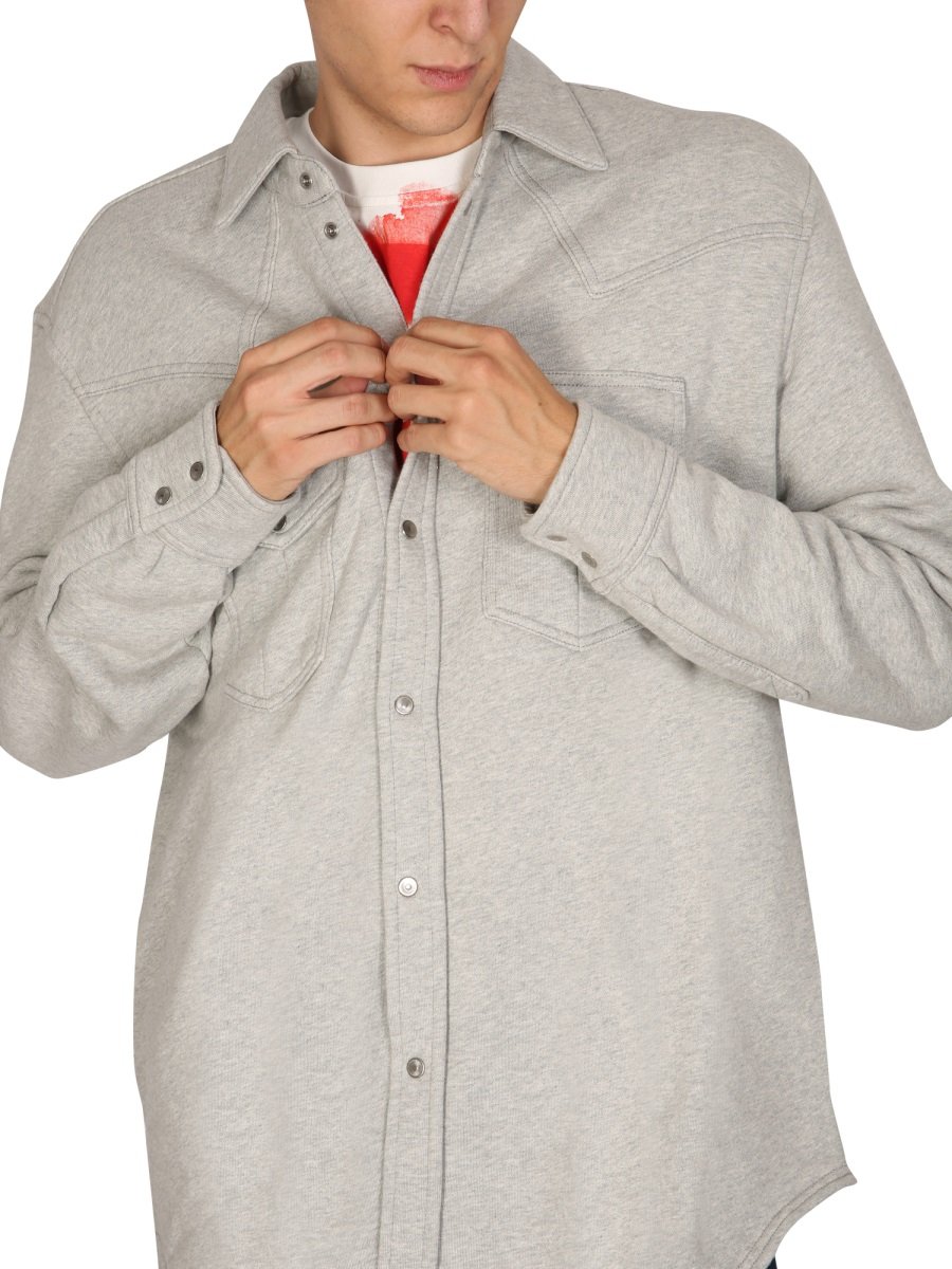 Diesel Buttoned Up Long-Sleeved Shirt