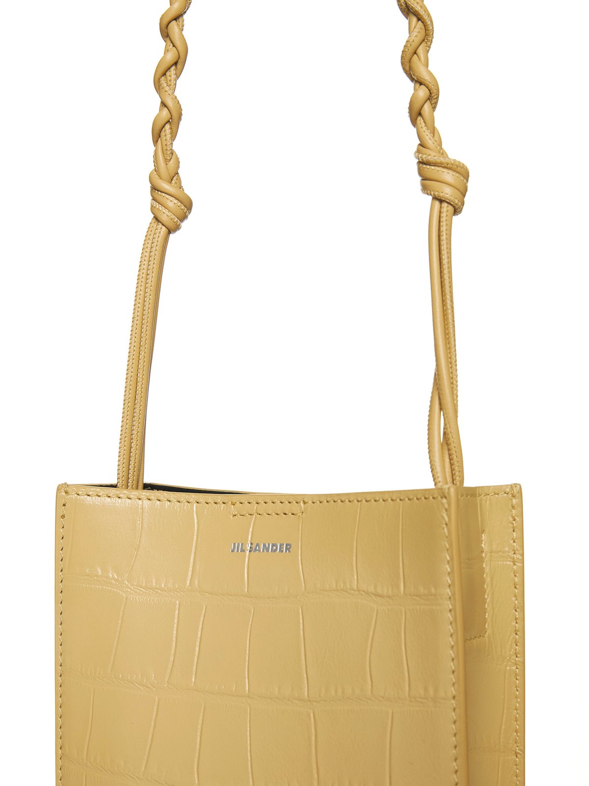 Jil Sander Logo Printed Shoulder Bag