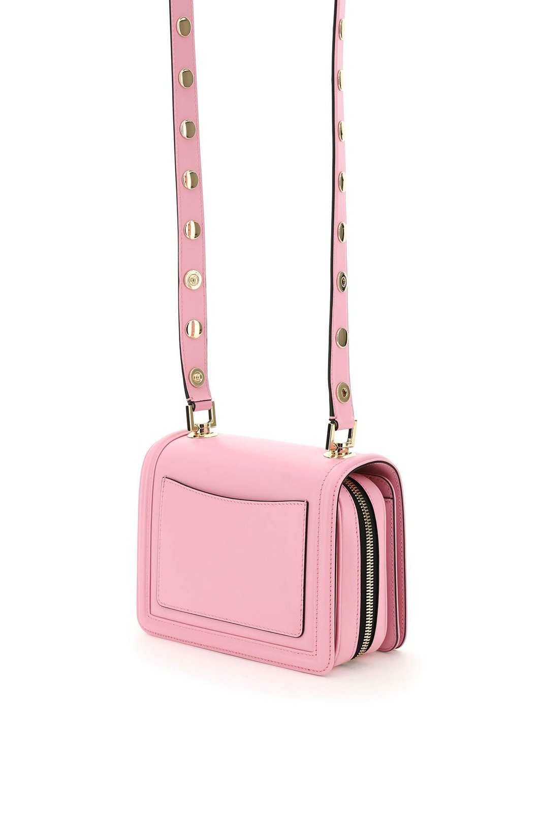 Dolce & Gabbana Logo Engraved Twist-Lock Crossbody Bag