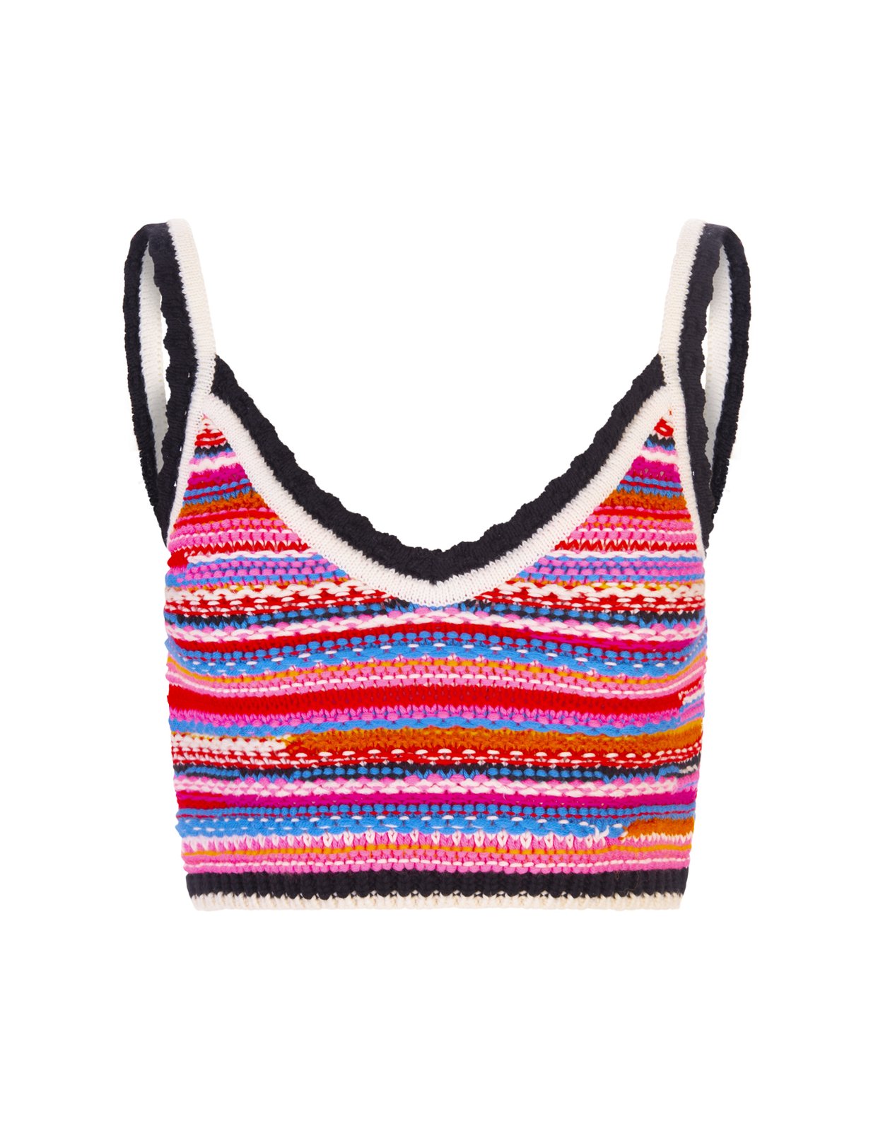 Dsquared2 Striped Knitted Tank Top