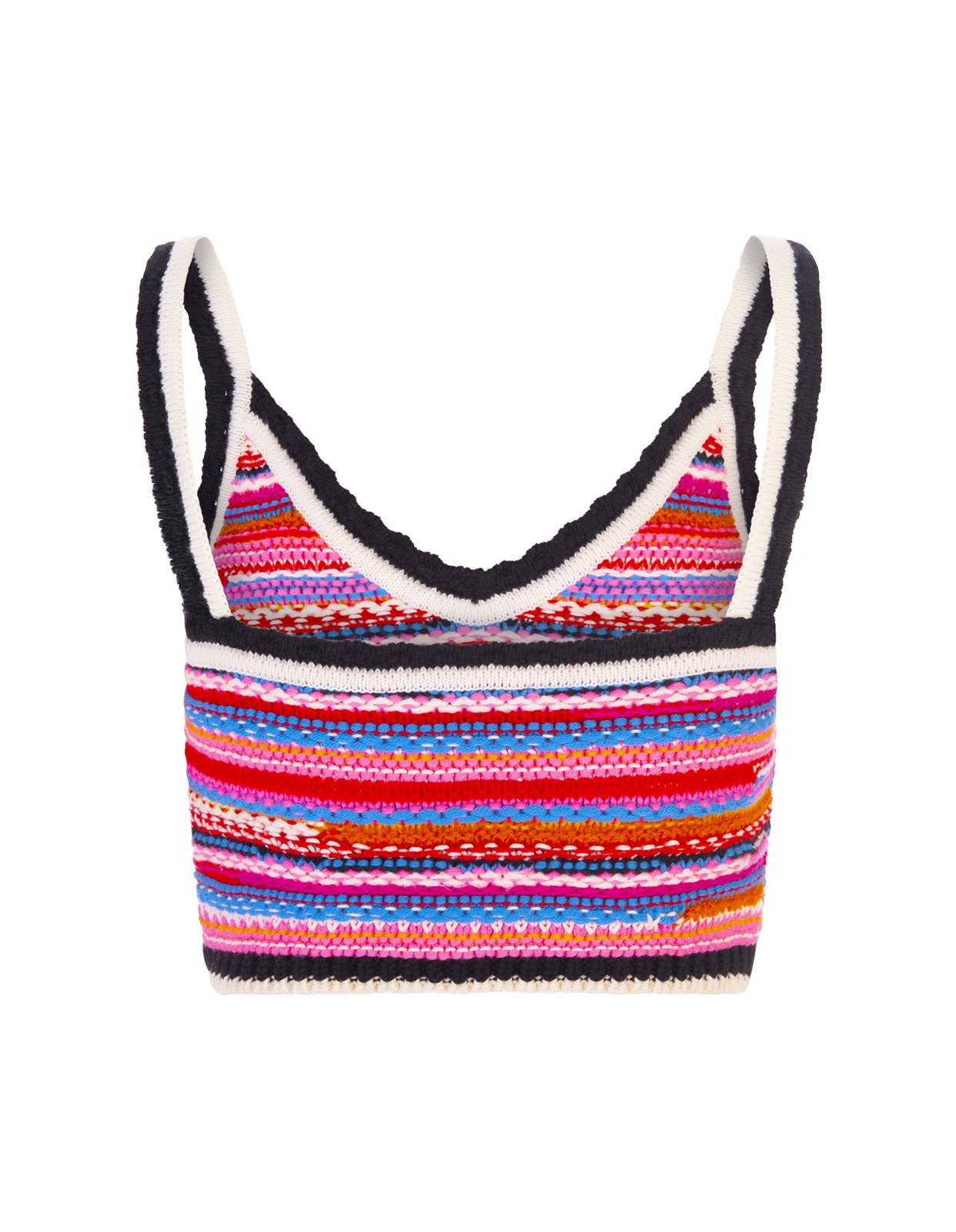 Dsquared2 Striped Knitted Tank Top