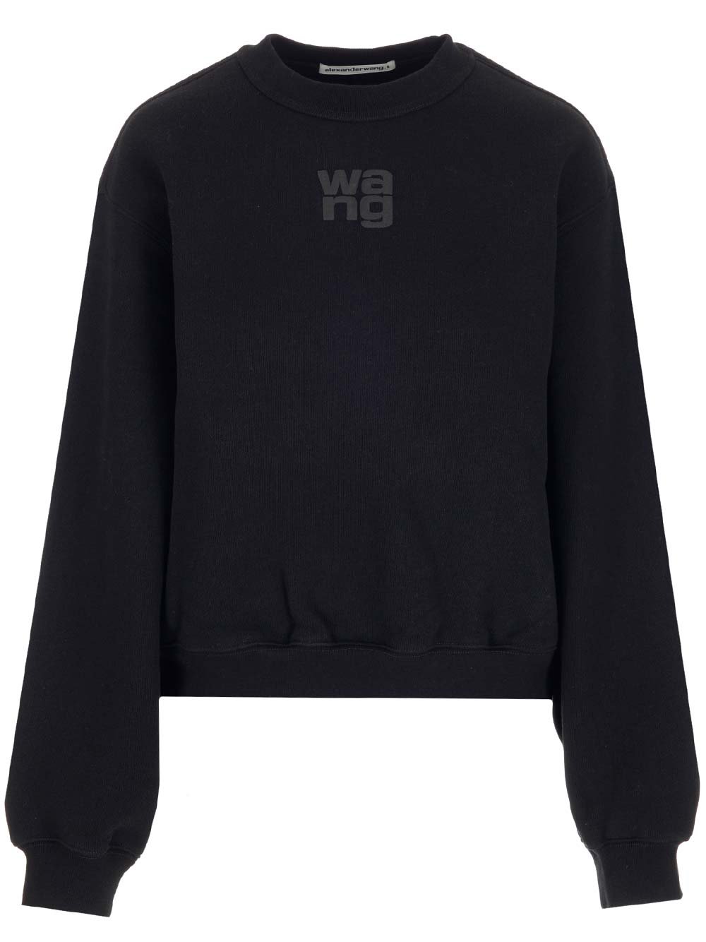 T By Alexander Wang Logo Printed Crewneck Sweatshirt