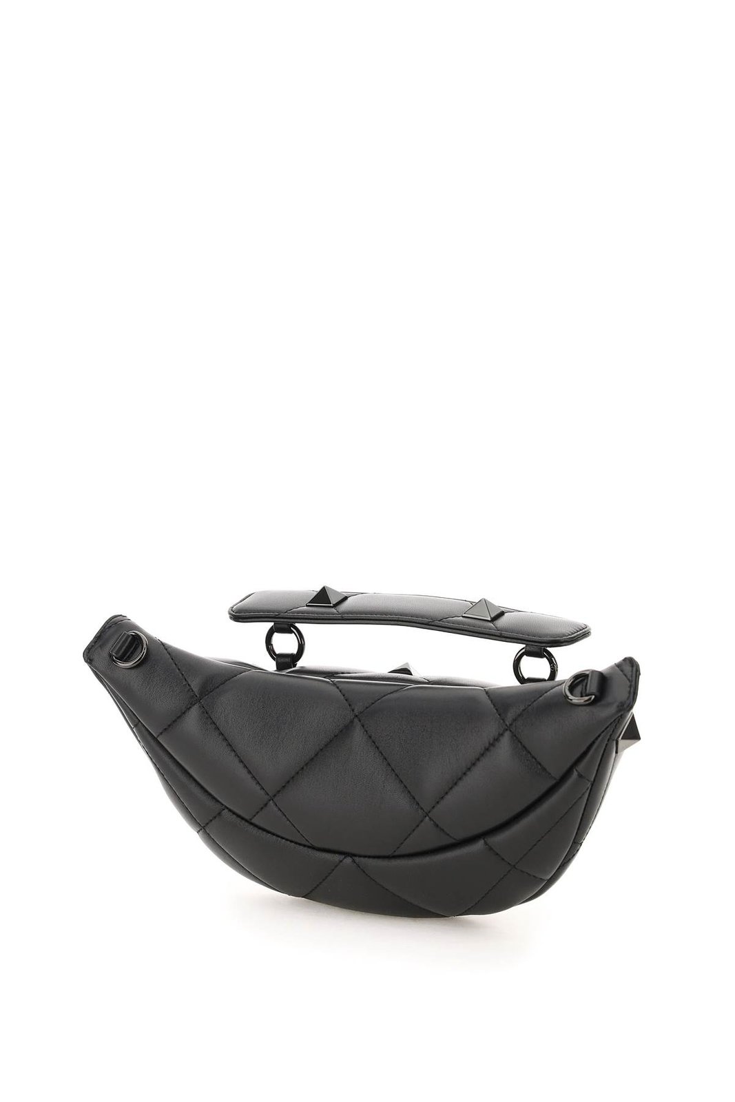 Valentino Garavani Roman Stud Zip-Up Belt Bag 3 Valentino Garavani Roman Stud Zip-Up Belt Bag