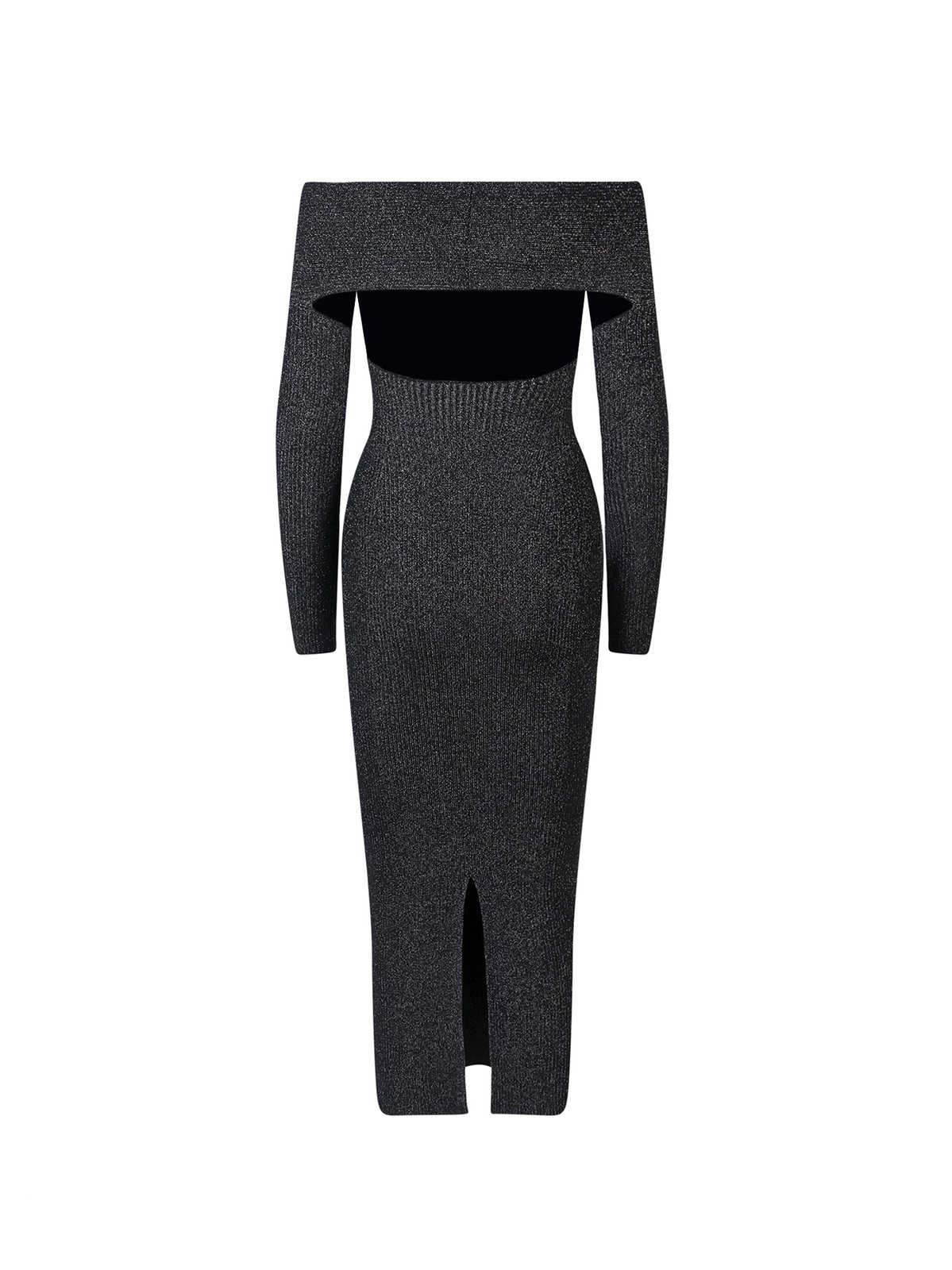Khaite Marisole Off-Shoulder Midi Dress 1 Khaite Marisole Off-Shoulder Midi Dress