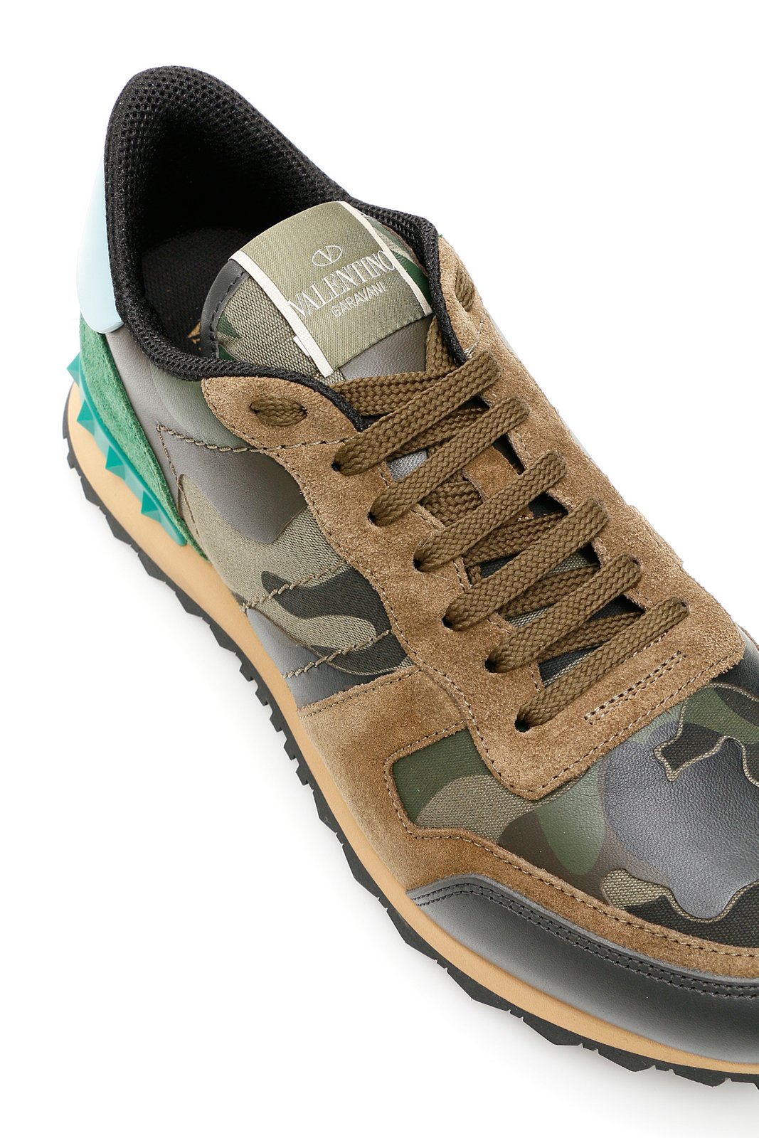 Valentino Garavani Rockrunner Camouflage Sneakers