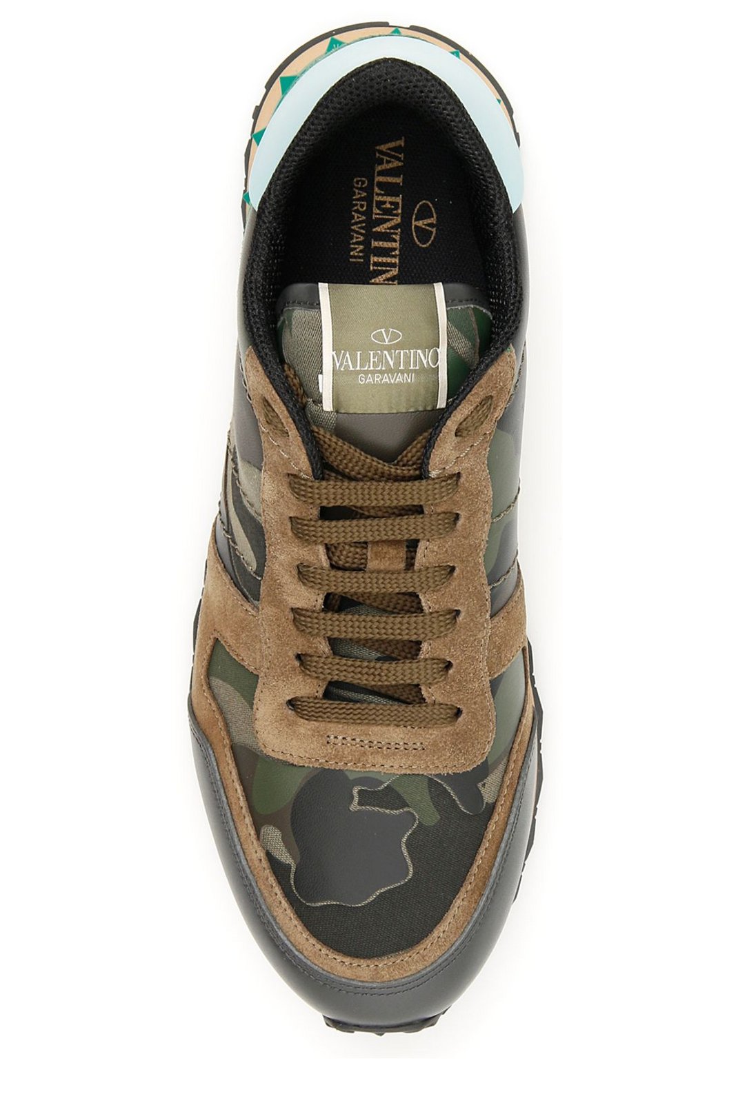 Valentino Garavani Rockrunner Camouflage Sneakers