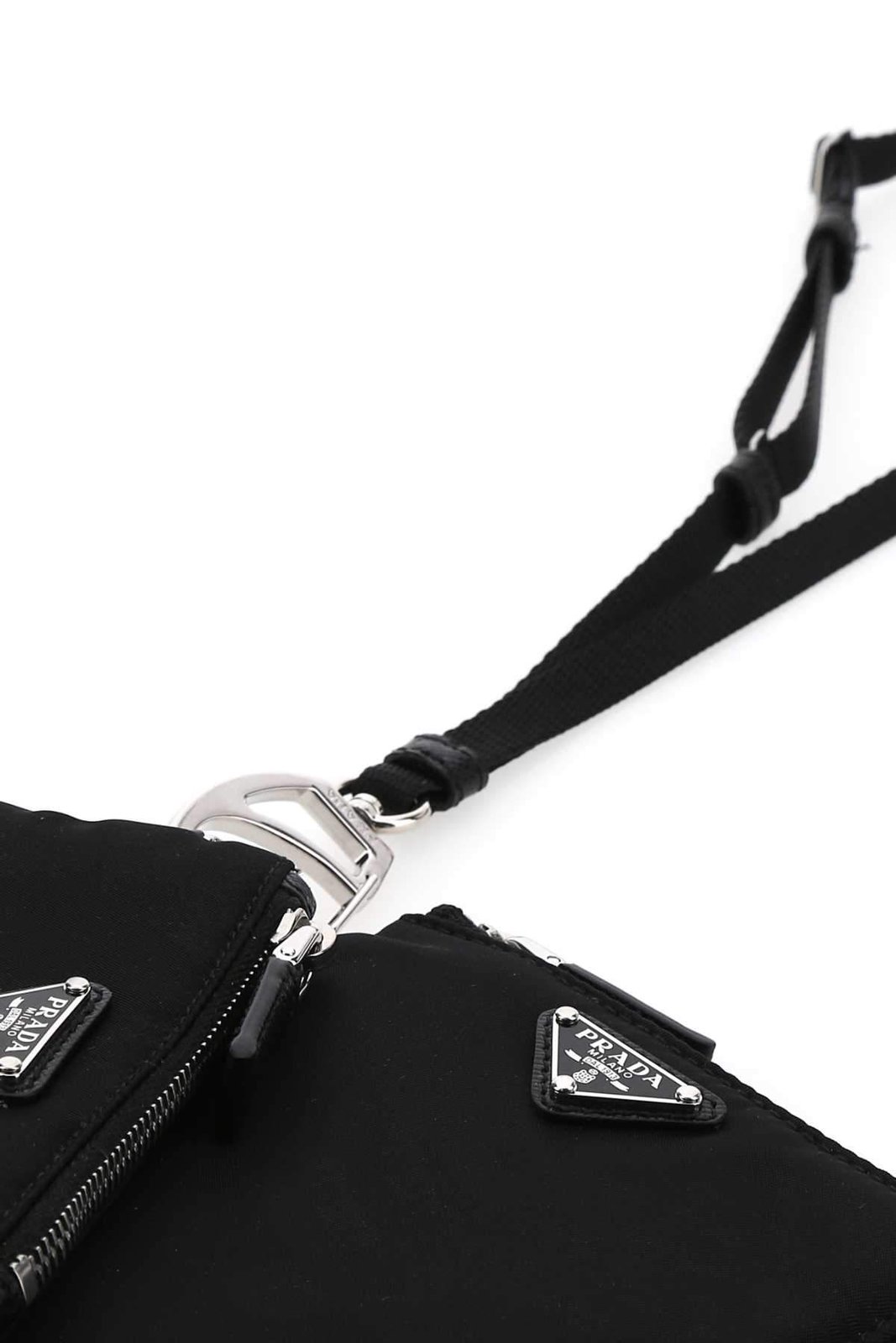 Prada Re-Nylon Strapped Double Pouch