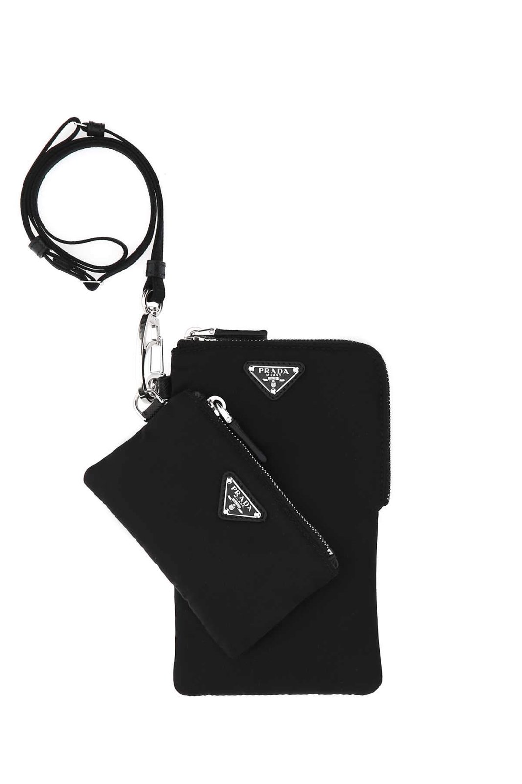 Prada Re-Nylon Strapped Double Pouch