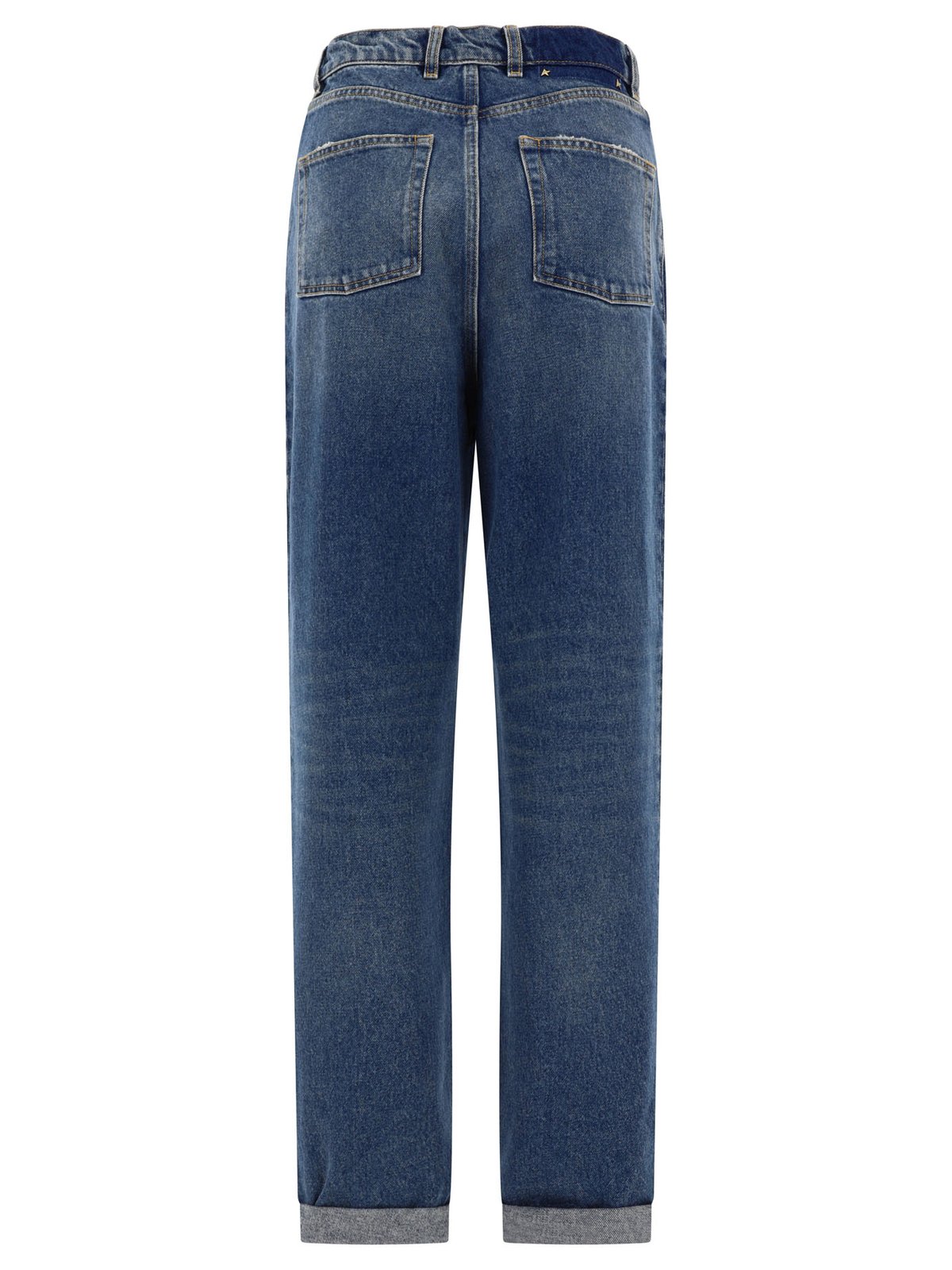 Golden Goose Deluxe Brand Kim Logo Patch Jeans