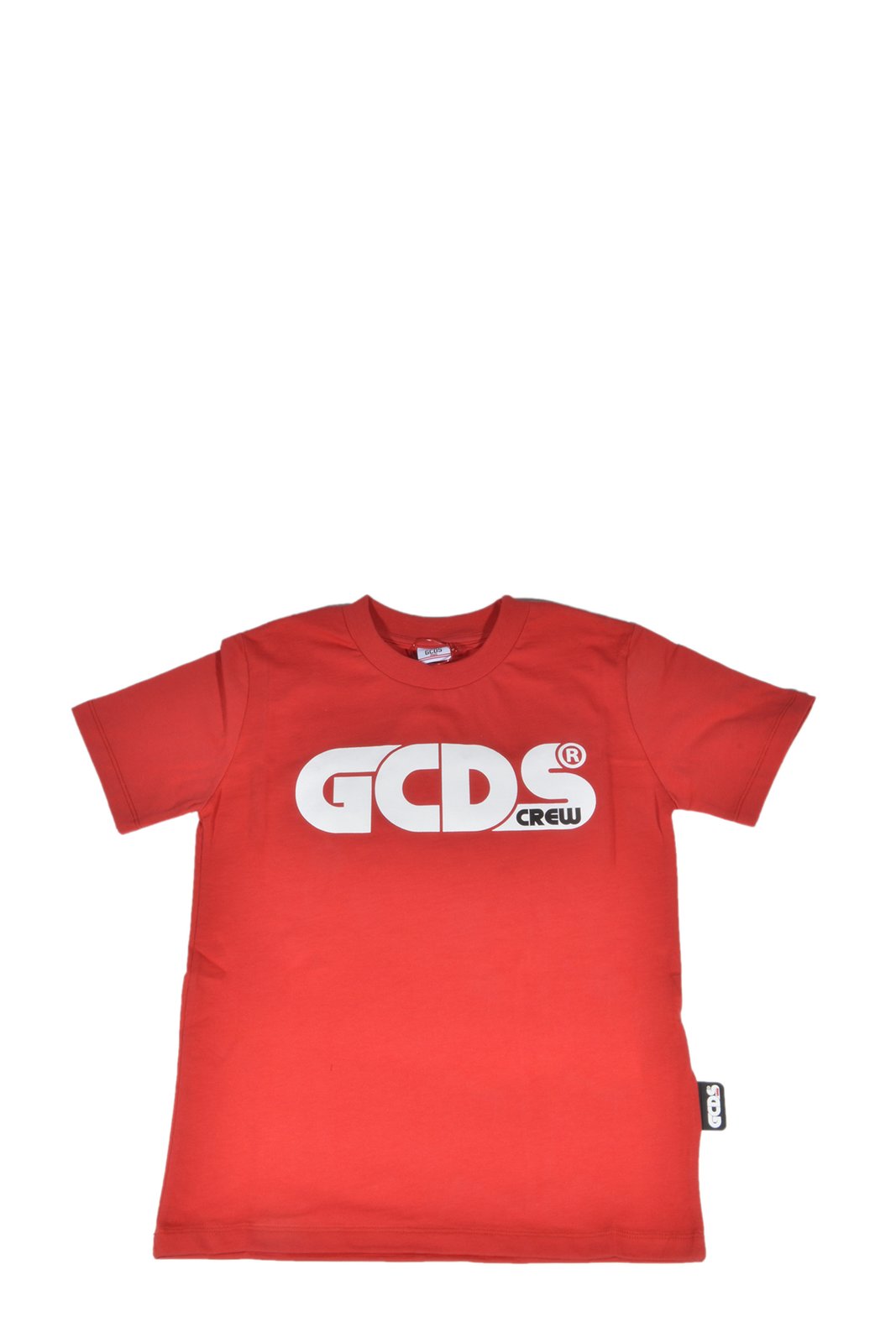 GCDS Kids Logo Printed Crewneck T-Shirt
