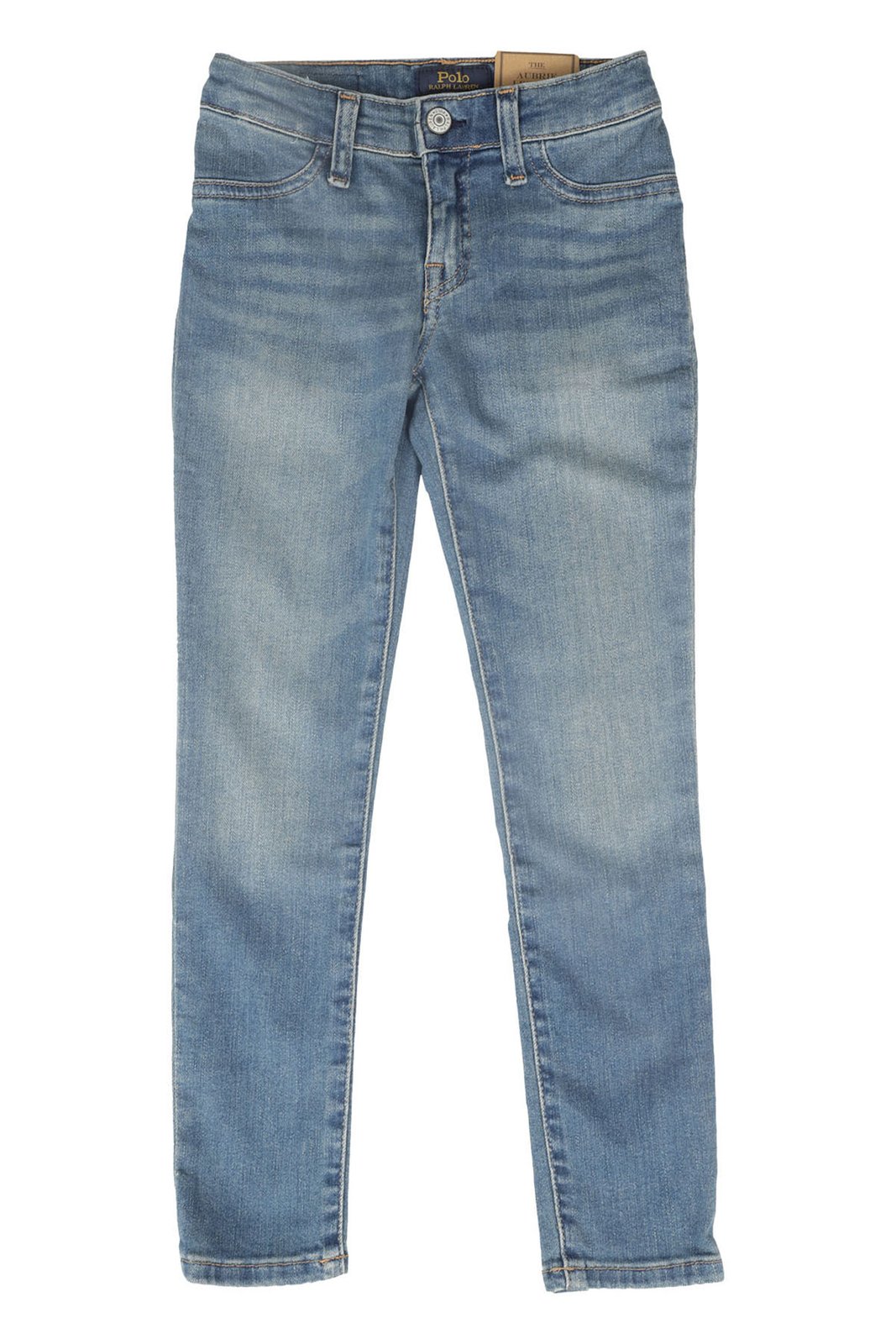 Polo Ralph Lauren Kids Logo Patch Straight Leg Jeans