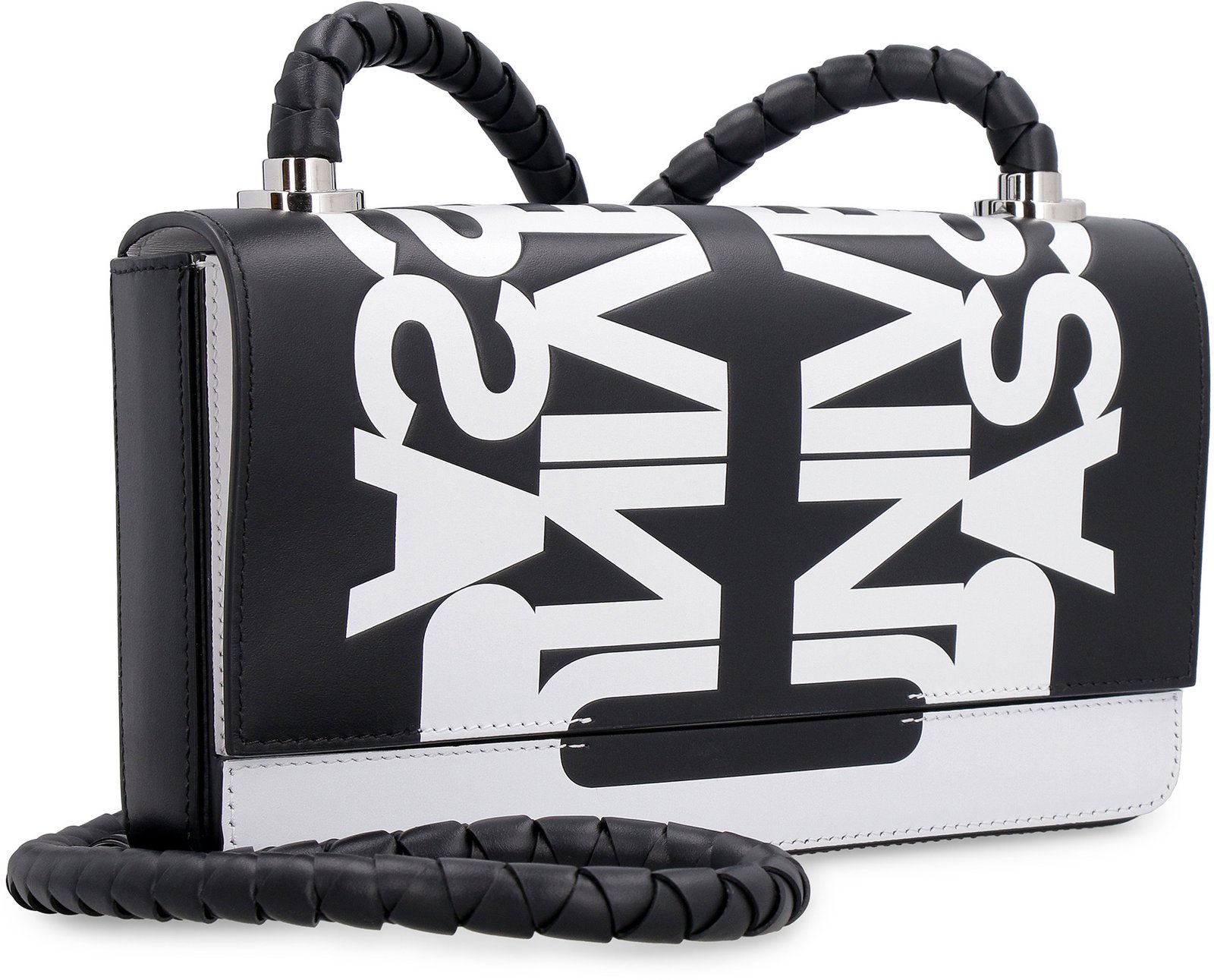 Burberry Woven Strap Messenger Bag