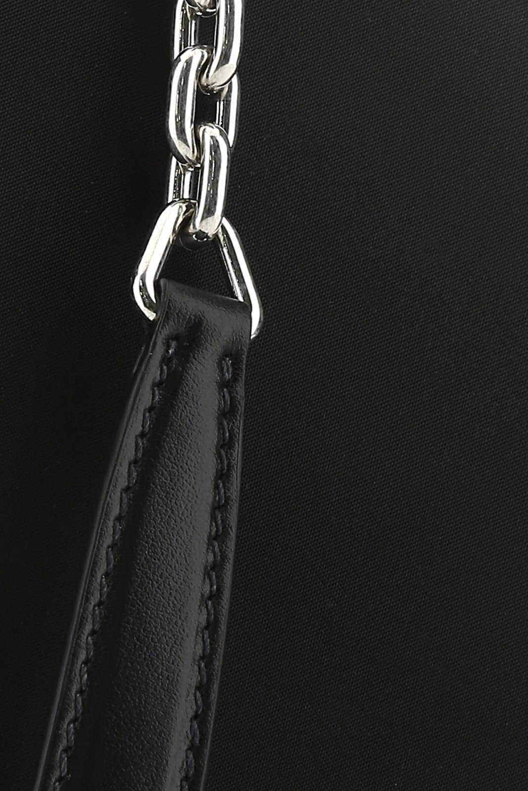 Prada Flap Lock Detail Shoulder Bag
