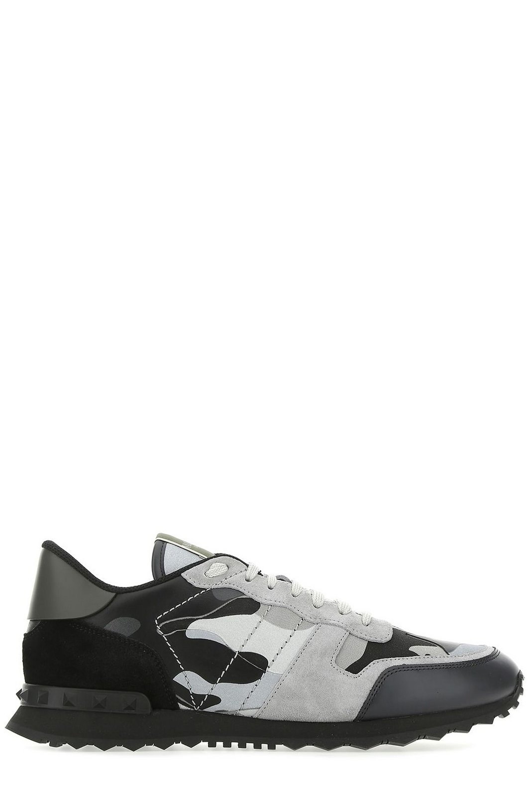 Valentino Garavani Rockstud Rockrunner Camouflage Lace-Up Sneakers