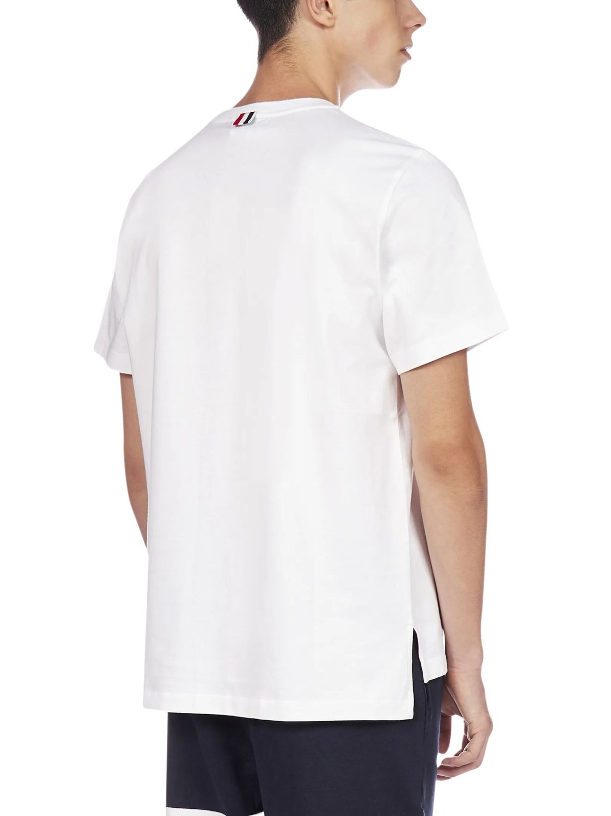 Thom Browne Logo Patch Crewneck T-Shirt 5 Thom Browne Logo Patch Crewneck T-Shirt