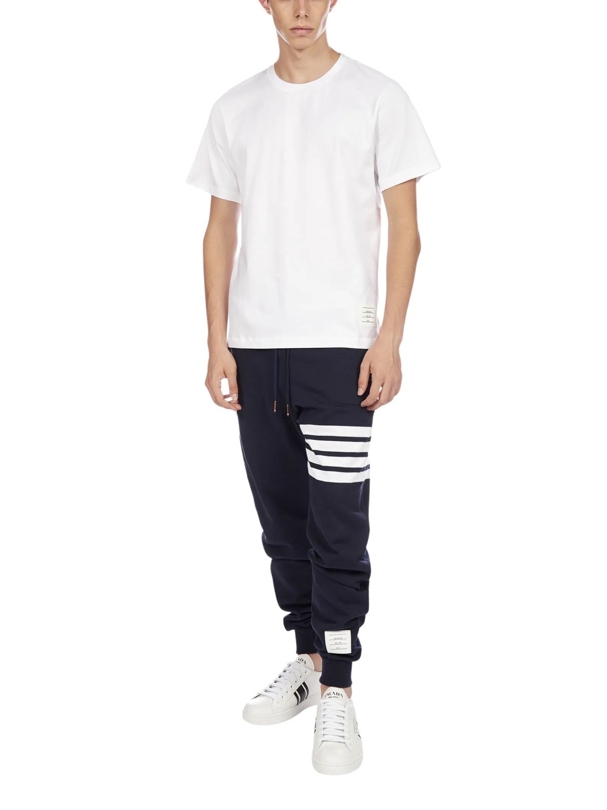 Thom Browne Logo Patch Crewneck T-Shirt 6 Thom Browne Logo Patch Crewneck T-Shirt