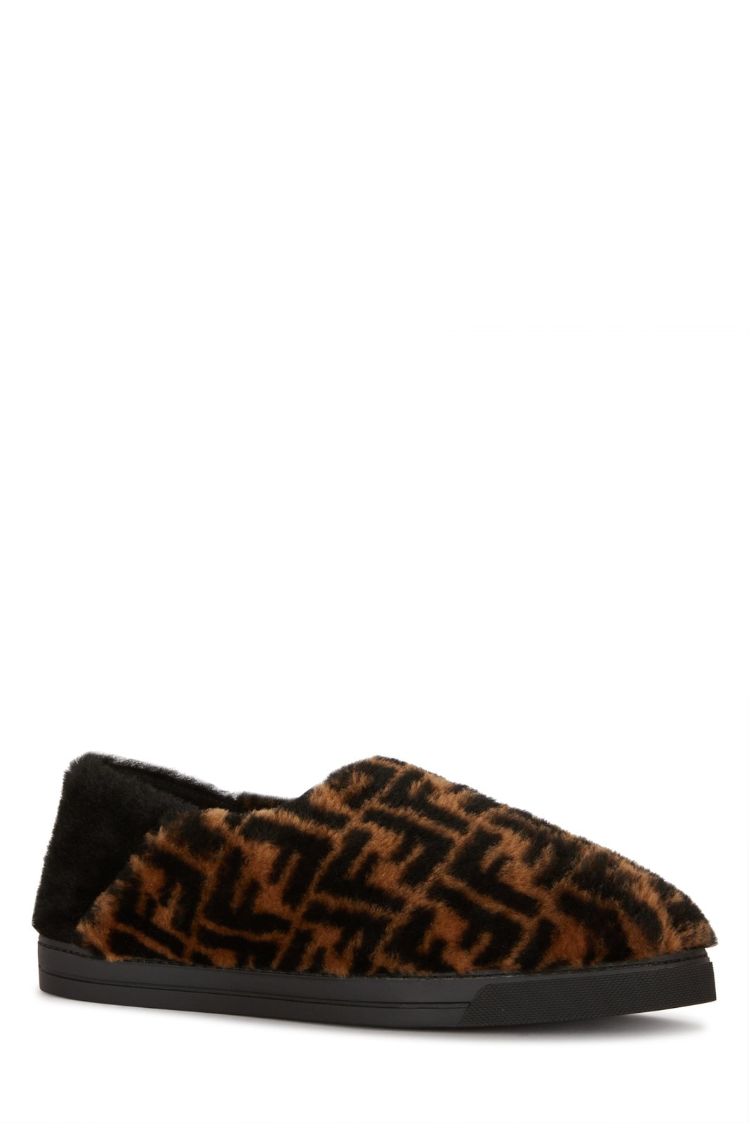 Fendi Kids FF Motif Loafers