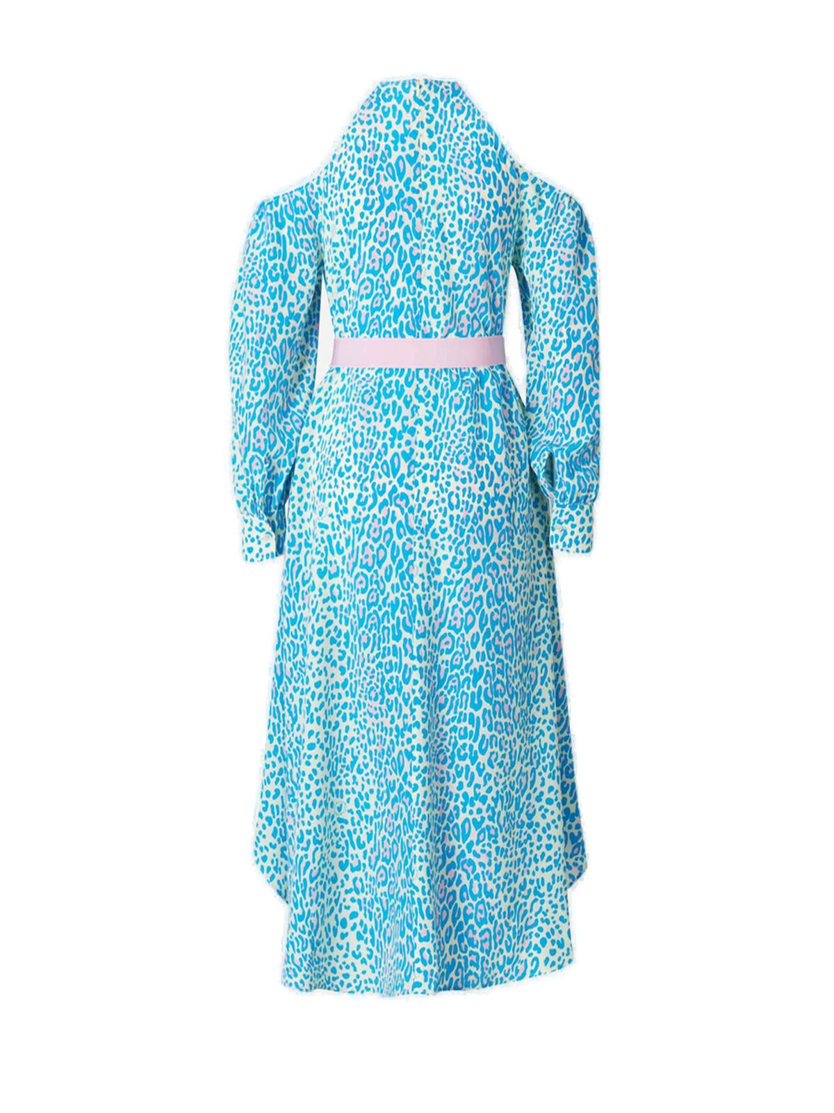 Stella McCartney Leopard Printed Belted Maxi Dress 1 Stella McCartney Leopard Printed Belted Maxi Dress