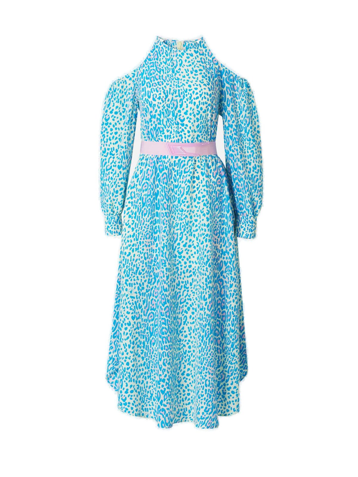 Stella McCartney Leopard Printed Belted Maxi Dress 2 Stella McCartney Leopard Printed Belted Maxi Dress