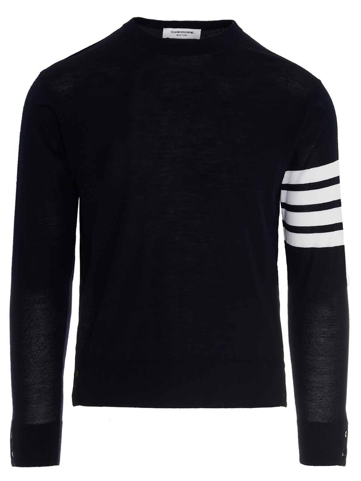Thom Browne 4-Bar Striped Sweater