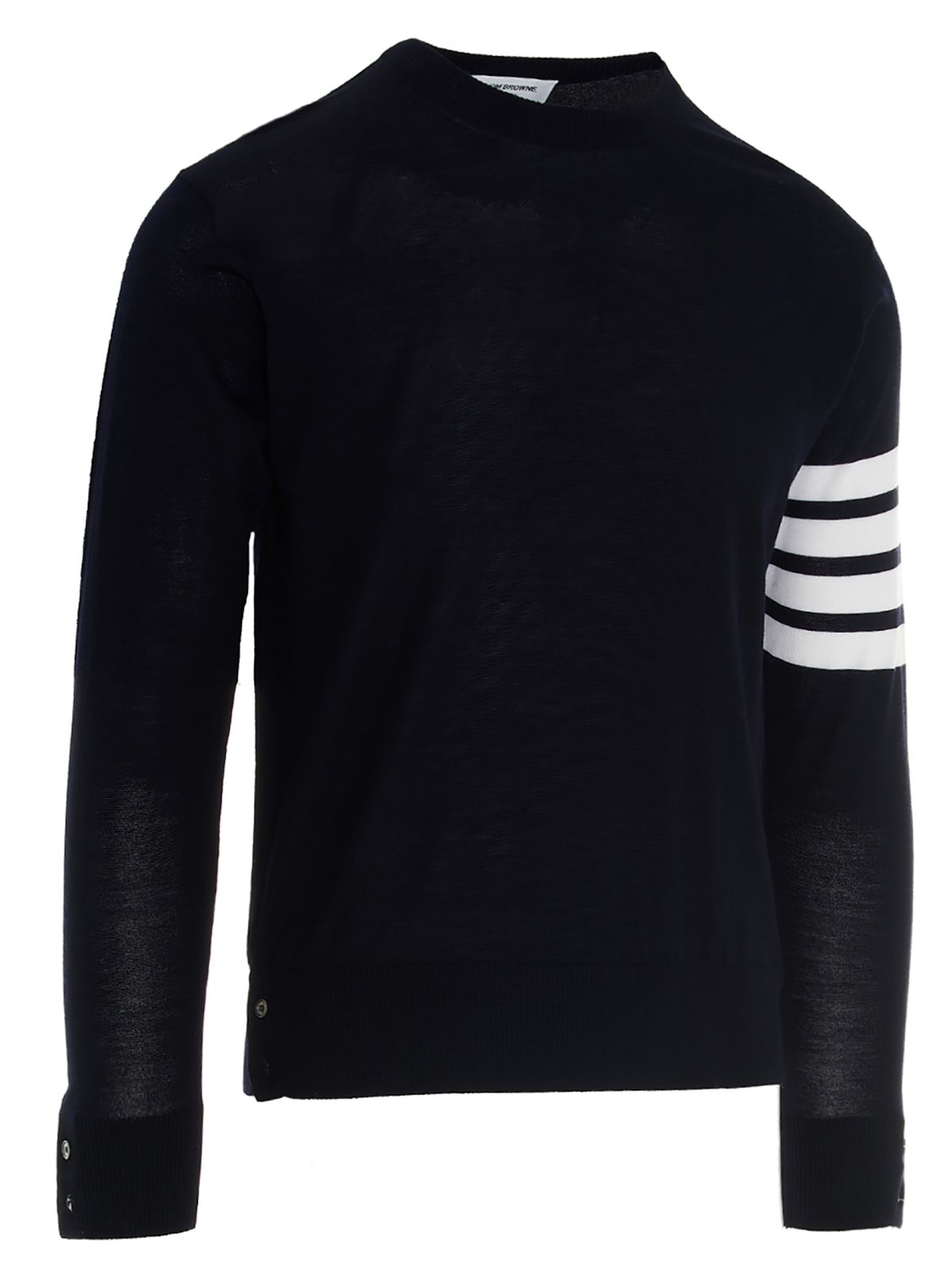 Thom Browne 4-Bar Striped Sweater