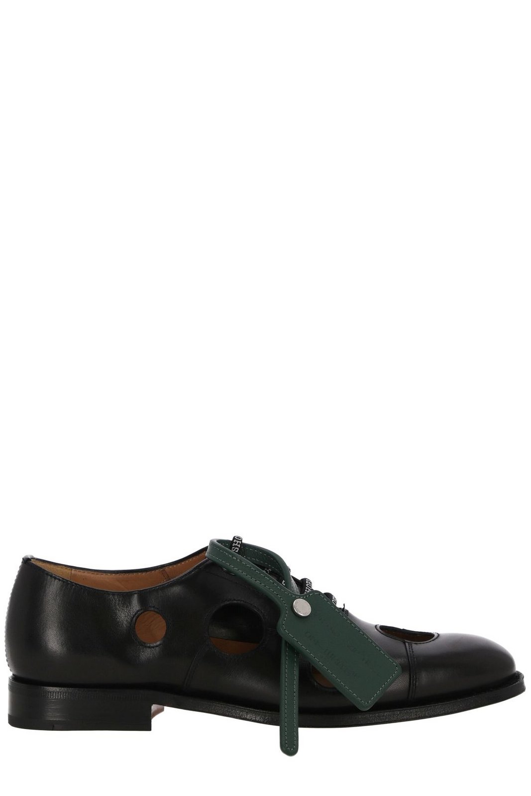 Off-White X Church's Meteor Almond Toe Oxford Shoes