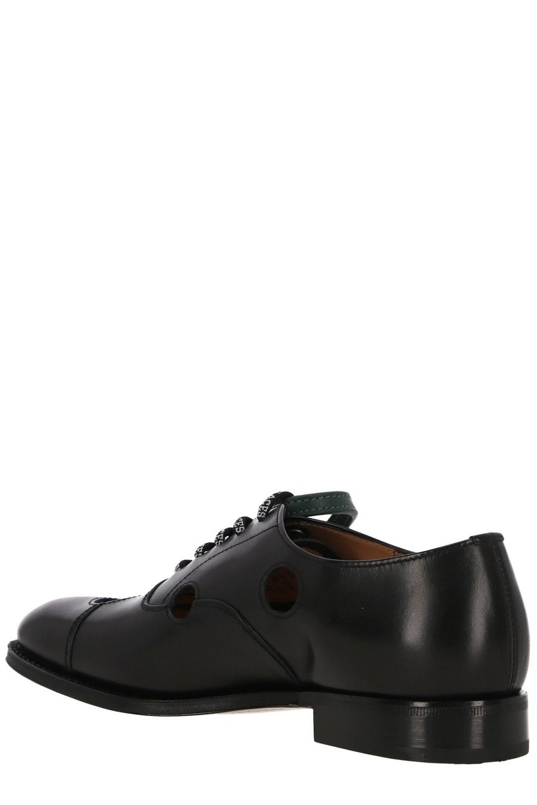 Off-White X Church's Meteor Almond Toe Oxford Shoes