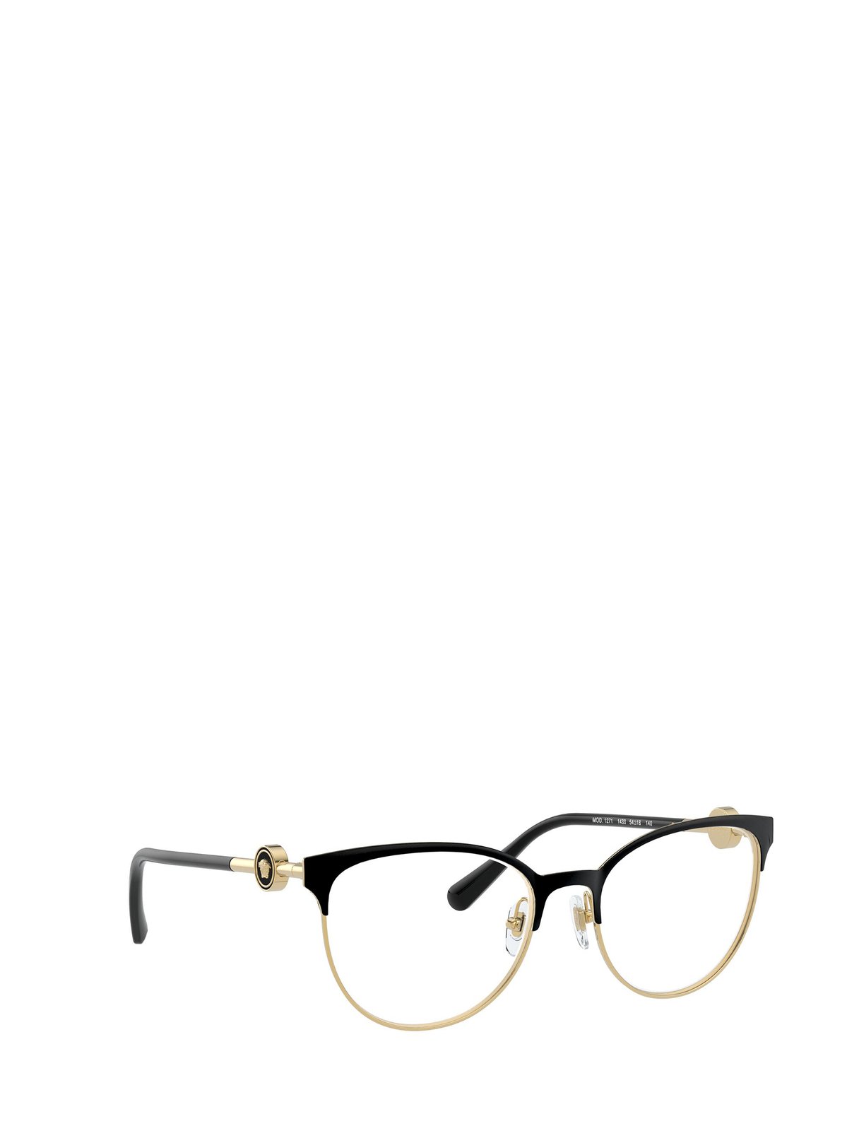 Versace Eyewear Logo Plaque Cat-Eye Frame Glasses 3 Versace Eyewear Logo Plaque Cat-Eye Frame Glasses