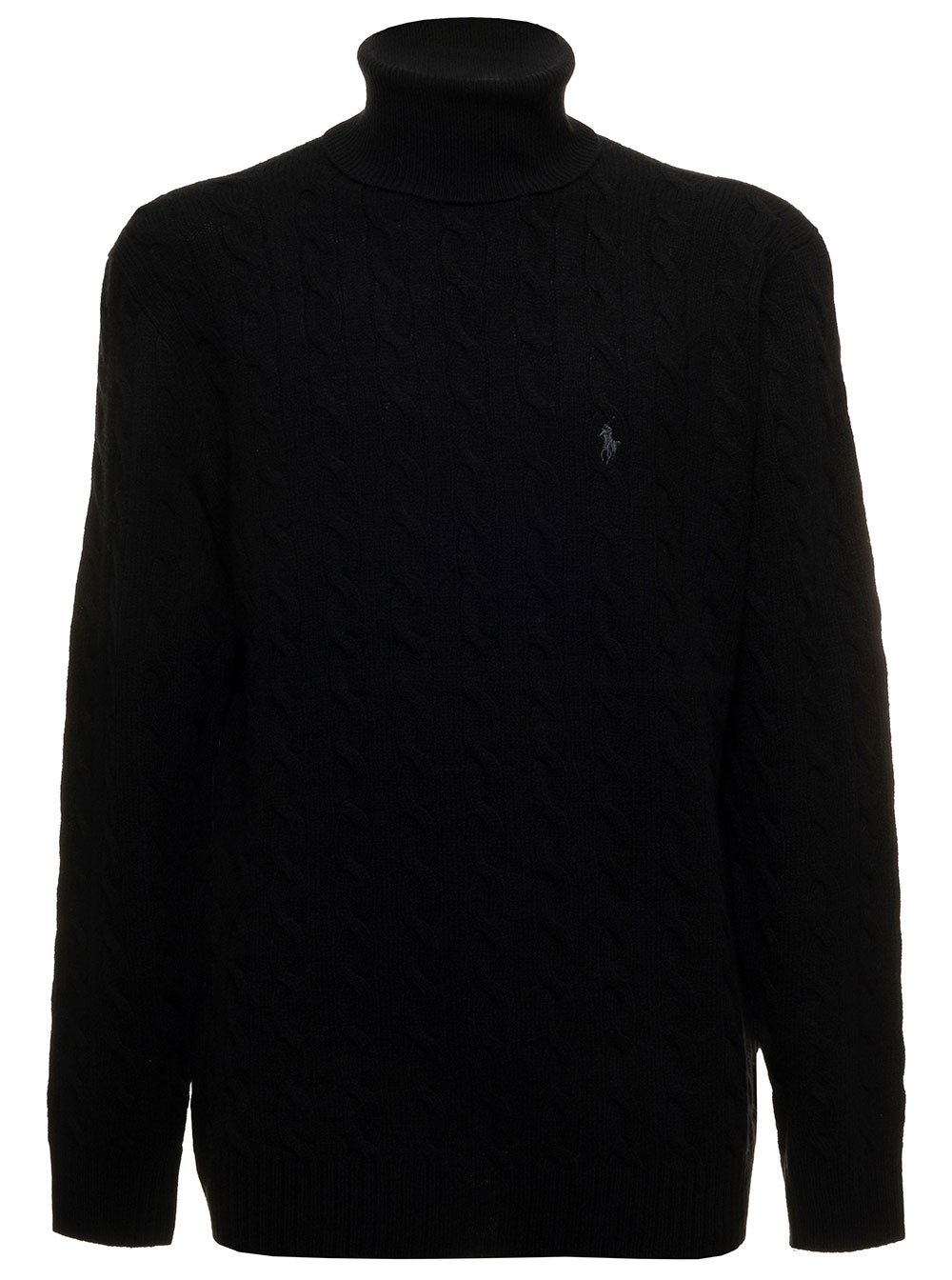 Polo Ralph Lauren Pony Embroidered Roll Neck Jumper 2 Polo Ralph Lauren Pony Embroidered Roll Neck Jumper