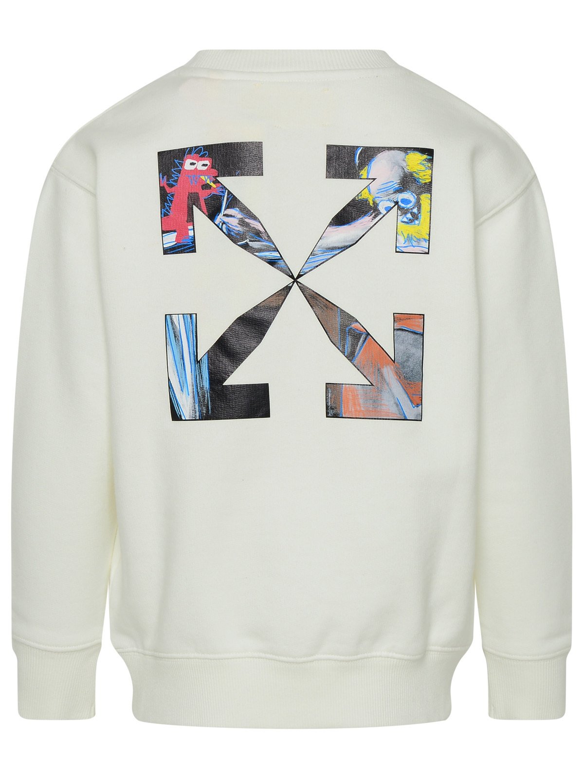 Off-White Kids Logo Printed Crewneck Sweatshirt