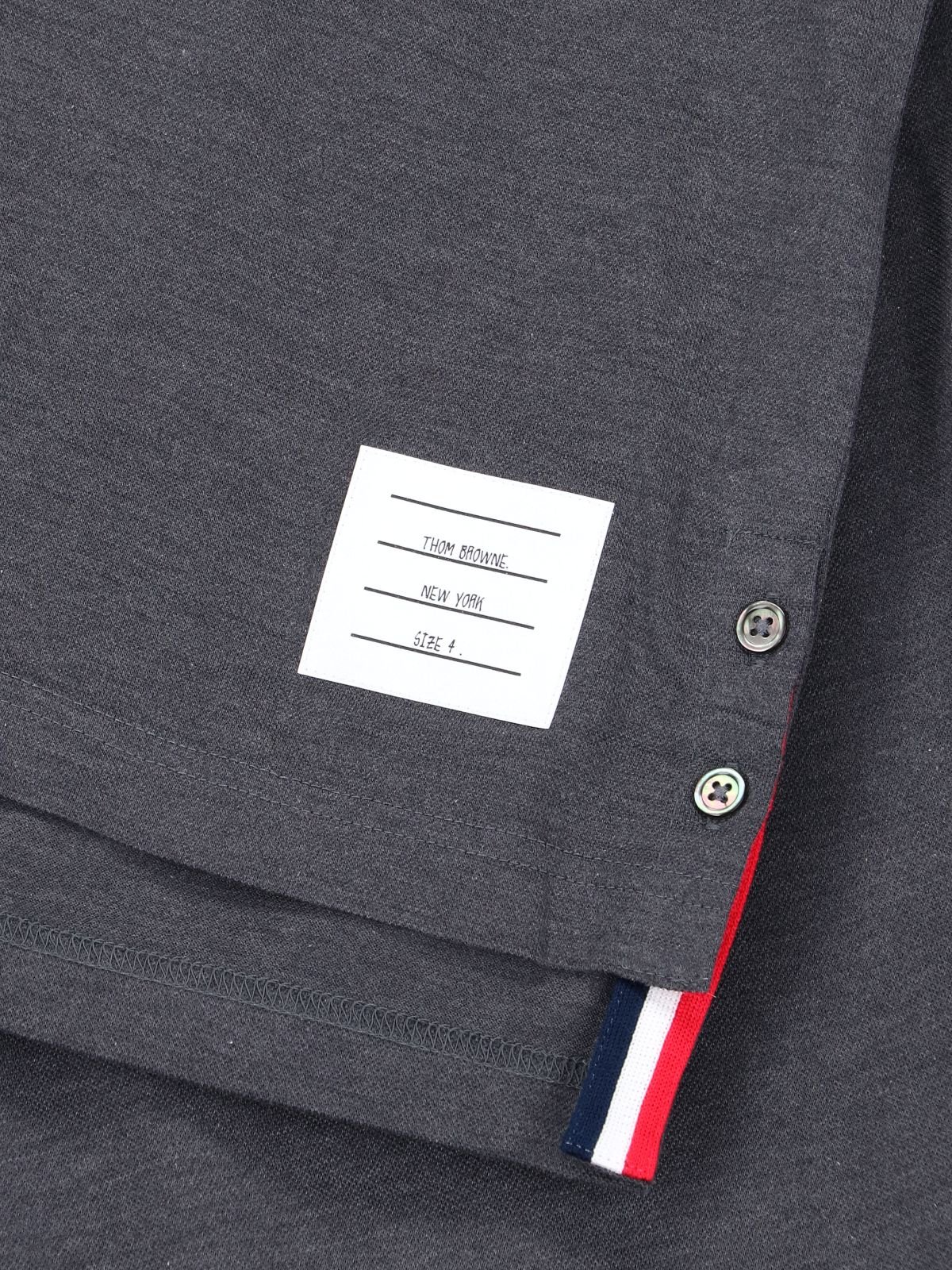Thom Browne RWB Short-Sleeved Polo Shirt