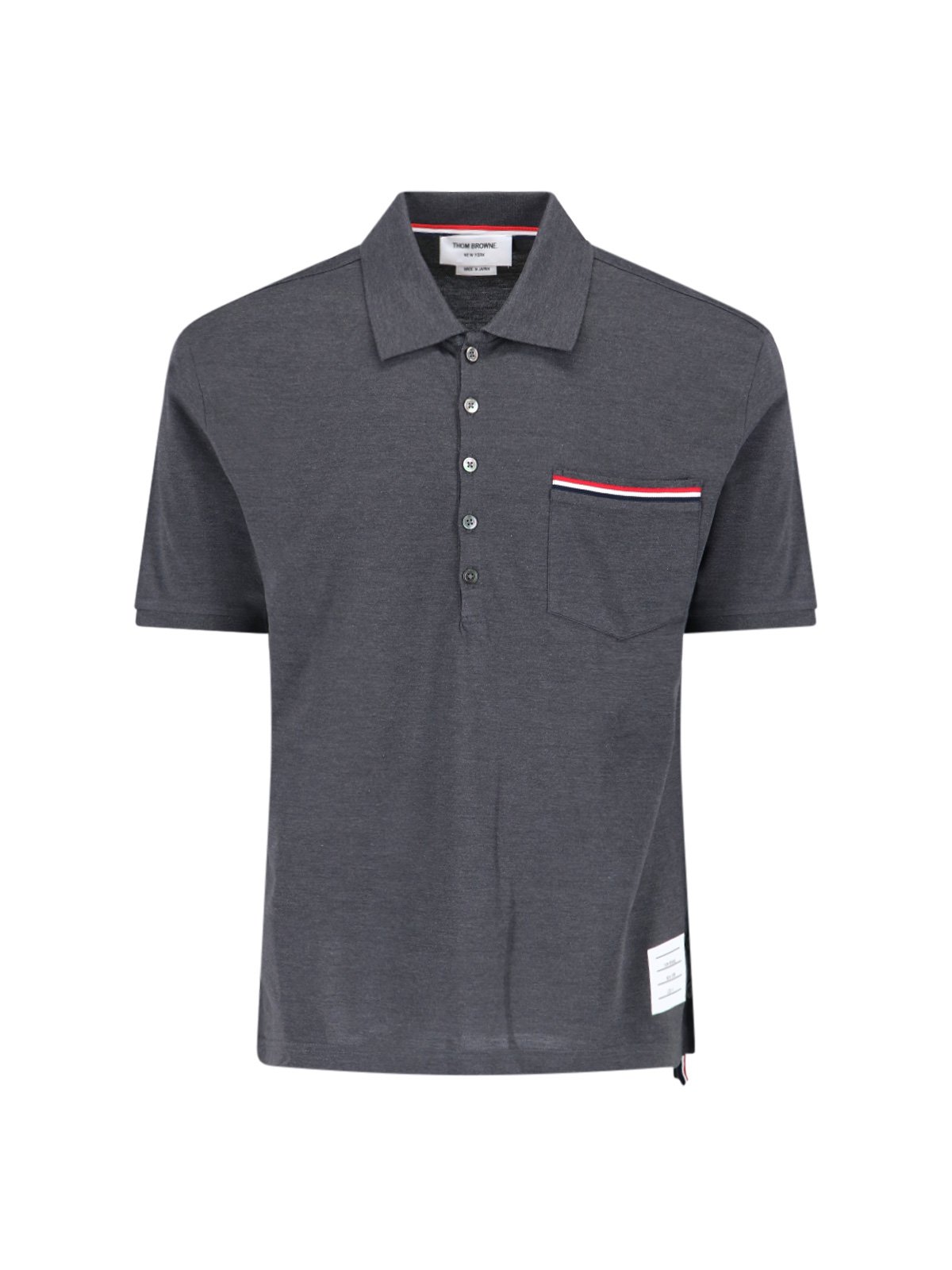Thom Browne RWB Short-Sleeved Polo Shirt