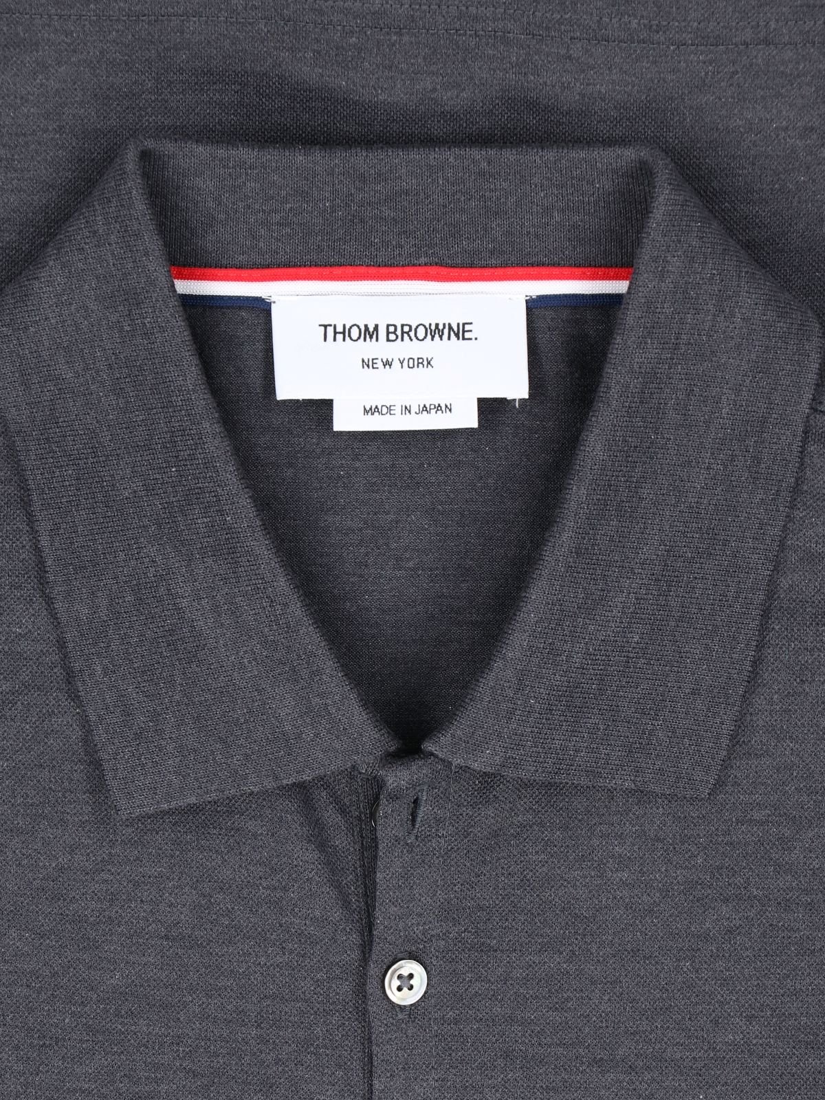 Thom Browne RWB Short-Sleeved Polo Shirt