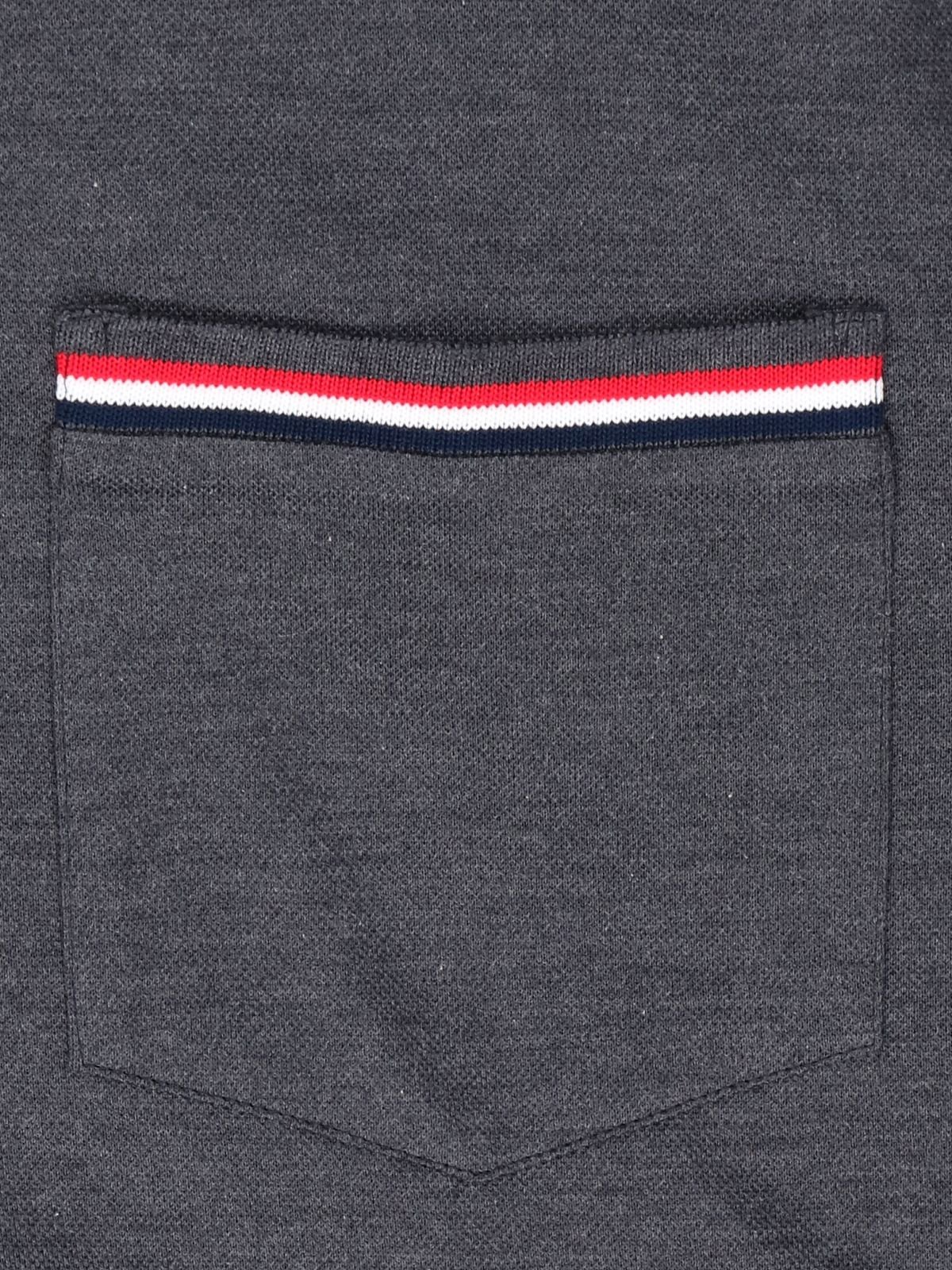 Thom Browne RWB Short-Sleeved Polo Shirt