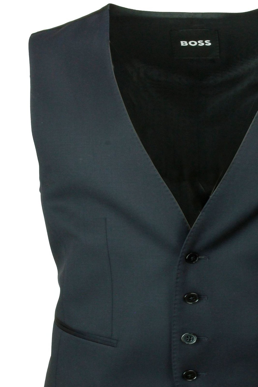 Boss Hugo Boss Single-Breasted V-Neck Waistcoat