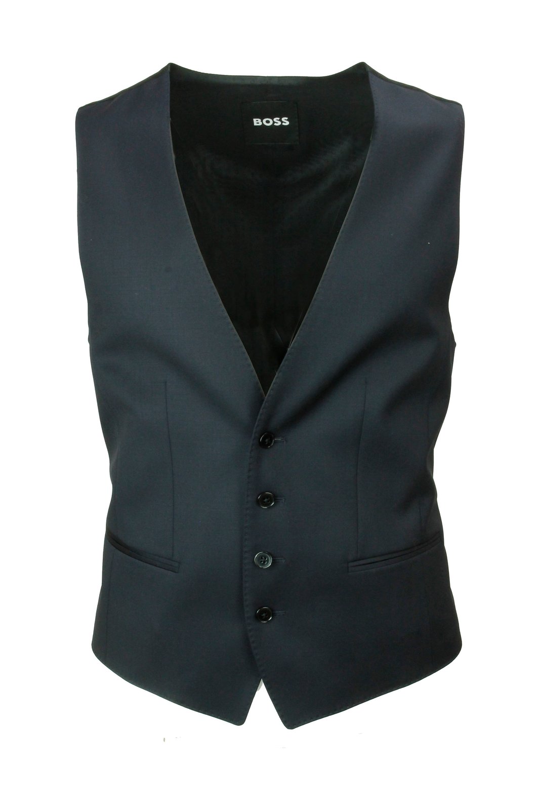 Boss Hugo Boss Single-Breasted V-Neck Waistcoat