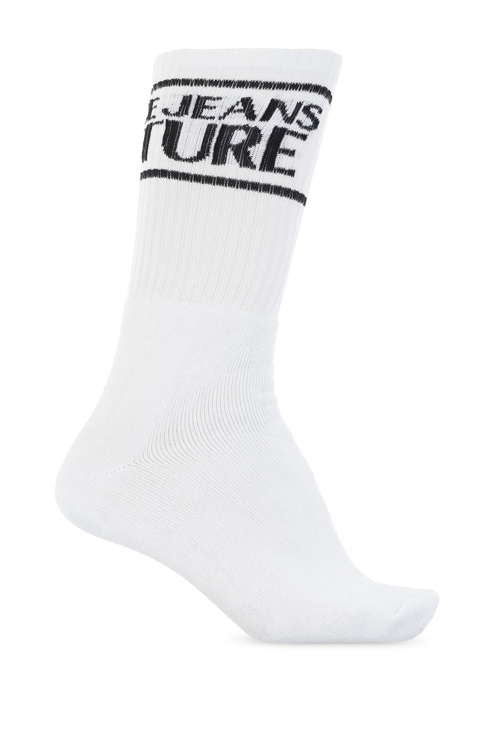 Versace Jeans Couture Logo-Printed Stretched Socks 2 Versace Jeans Couture Logo-Printed Stretched Socks