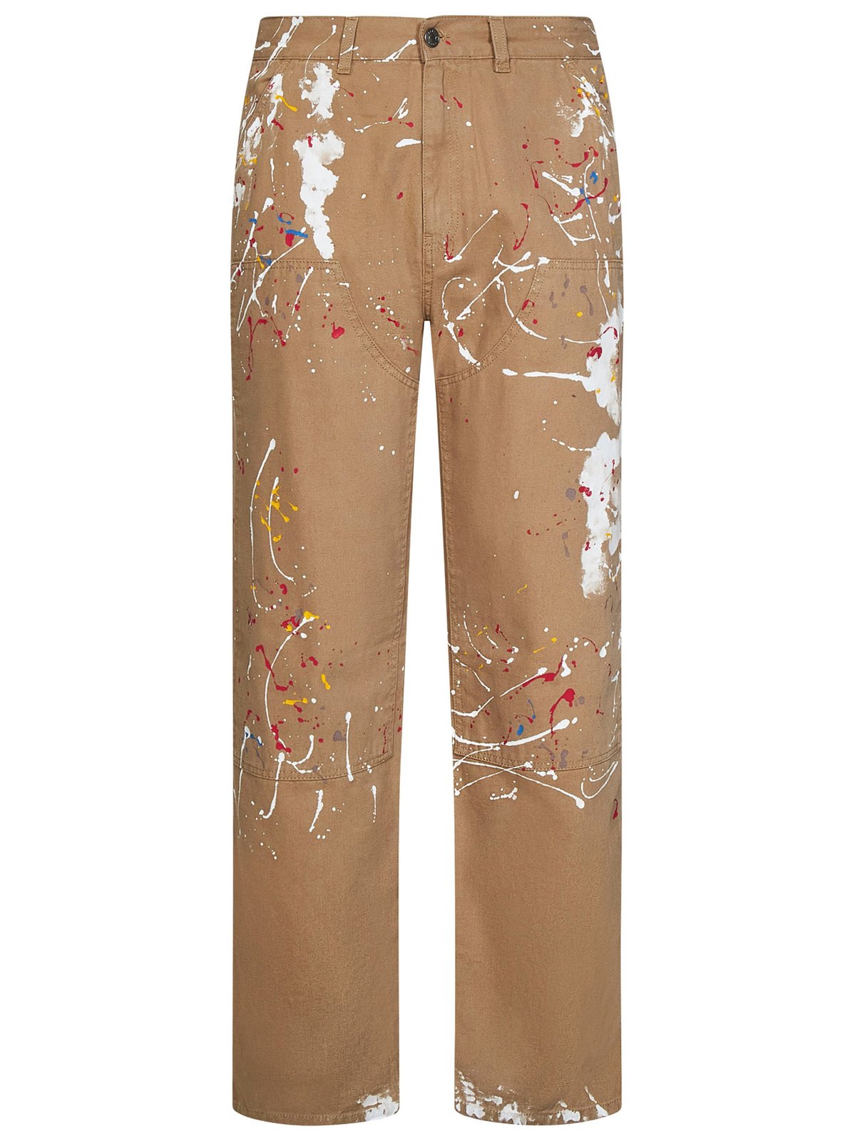 Martine Rose Paint-Splatter Wide-Leg Cargo Trousers