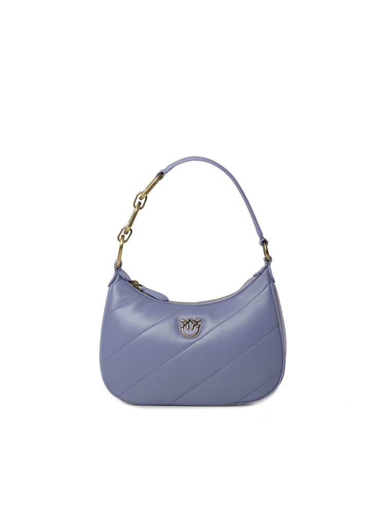 Pinko Logo Plaque Quilted Mini Shoulder Bag