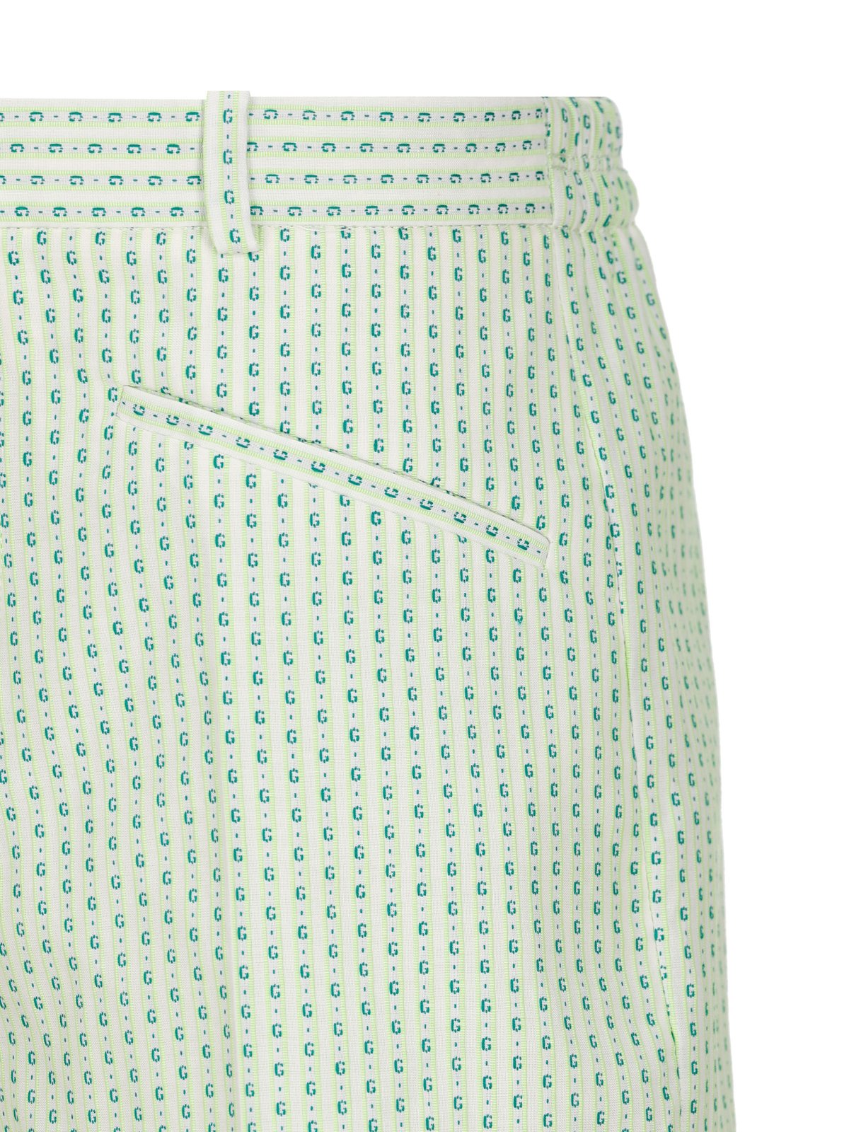 Gucci Kids Button Detailed Striped Shorts