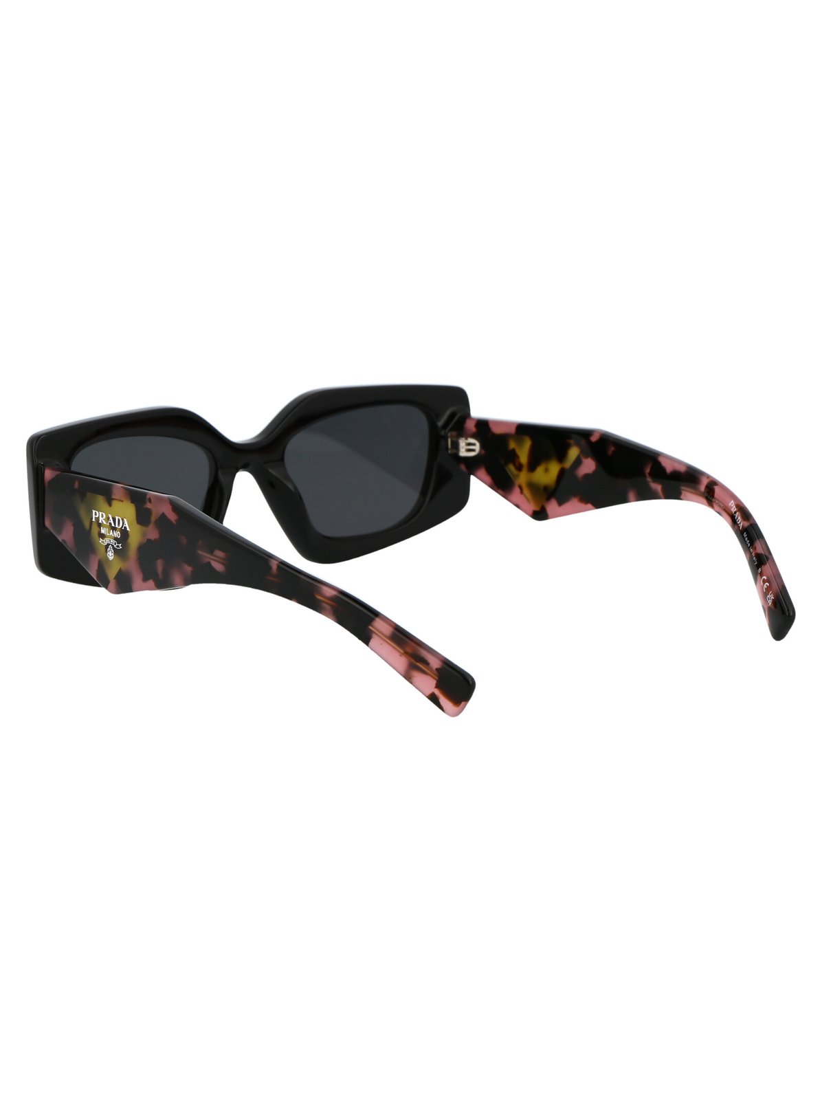 Prada Eyewear Symbole Geometric Frame Sunglasses 1 Prada Eyewear Symbole Geometric Frame Sunglasses