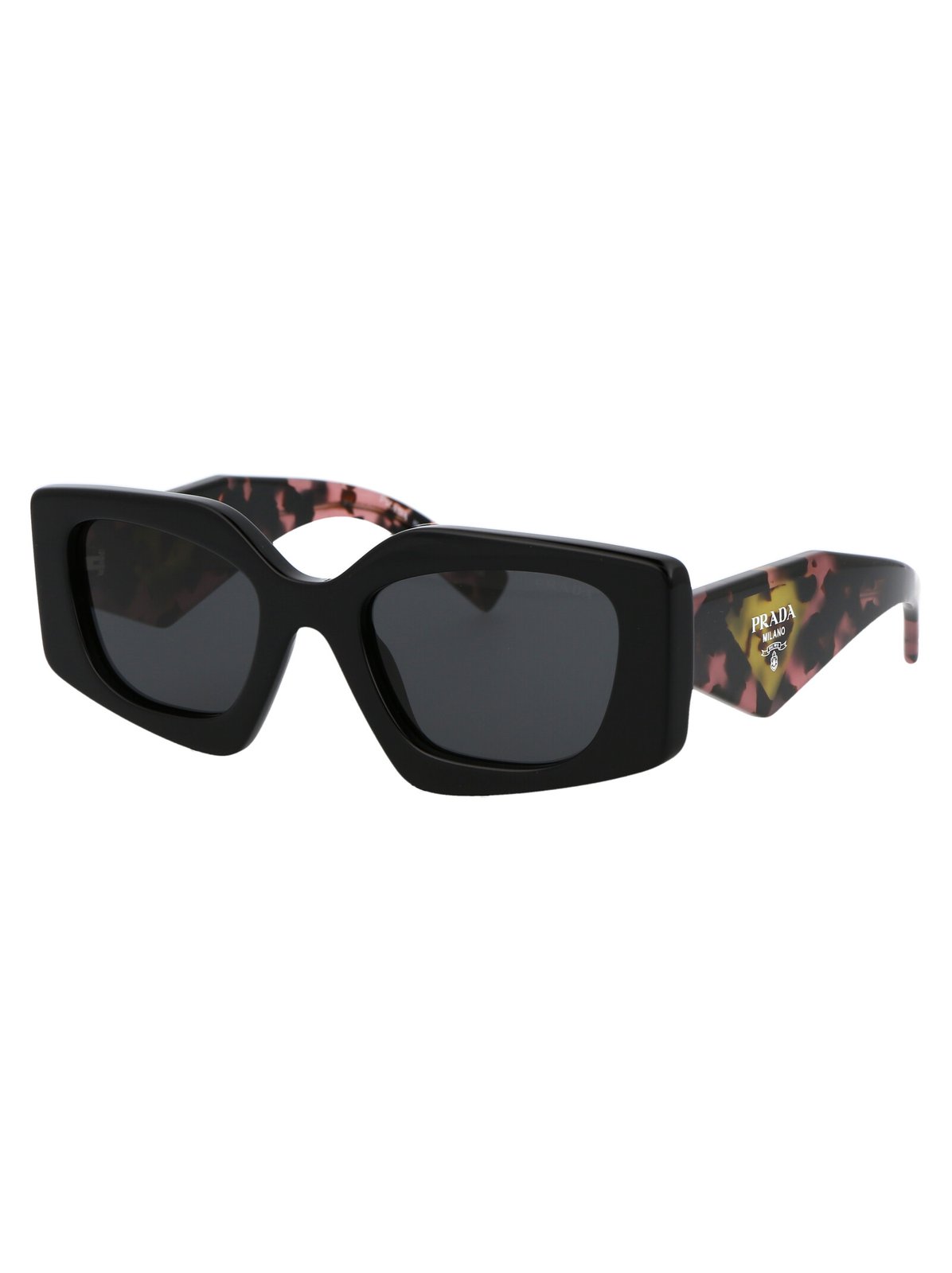 Prada Eyewear Symbole Geometric Frame Sunglasses 3 Prada Eyewear Symbole Geometric Frame Sunglasses