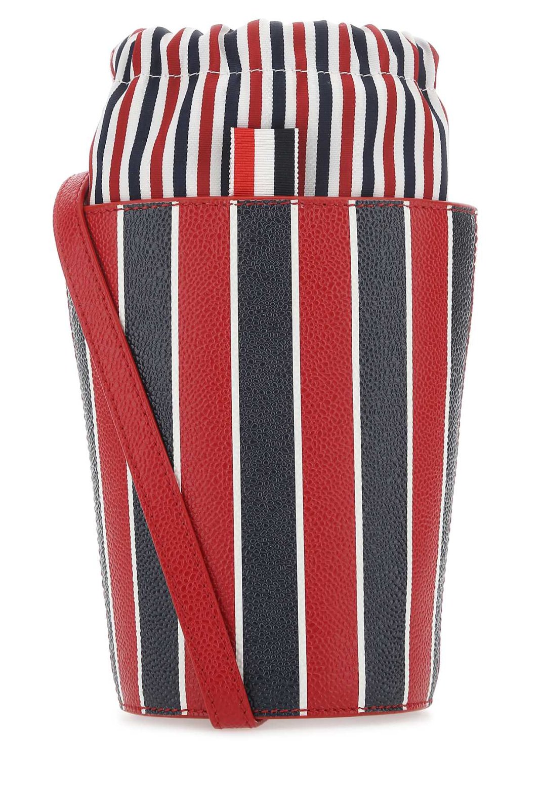 Thom Browne RWB-Striped Mini Bucket Bag