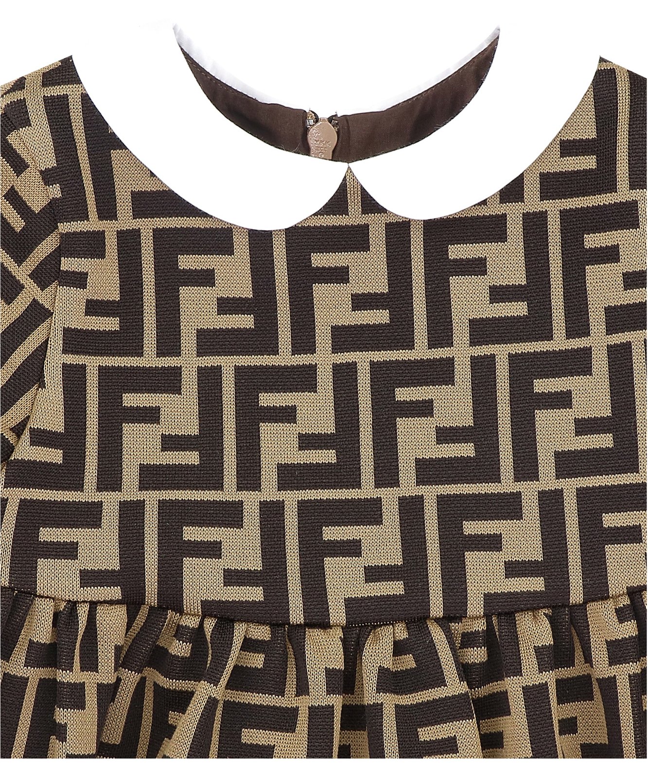 Fendi Kids FF Motif Dress 1 Fendi Kids FF Motif Dress