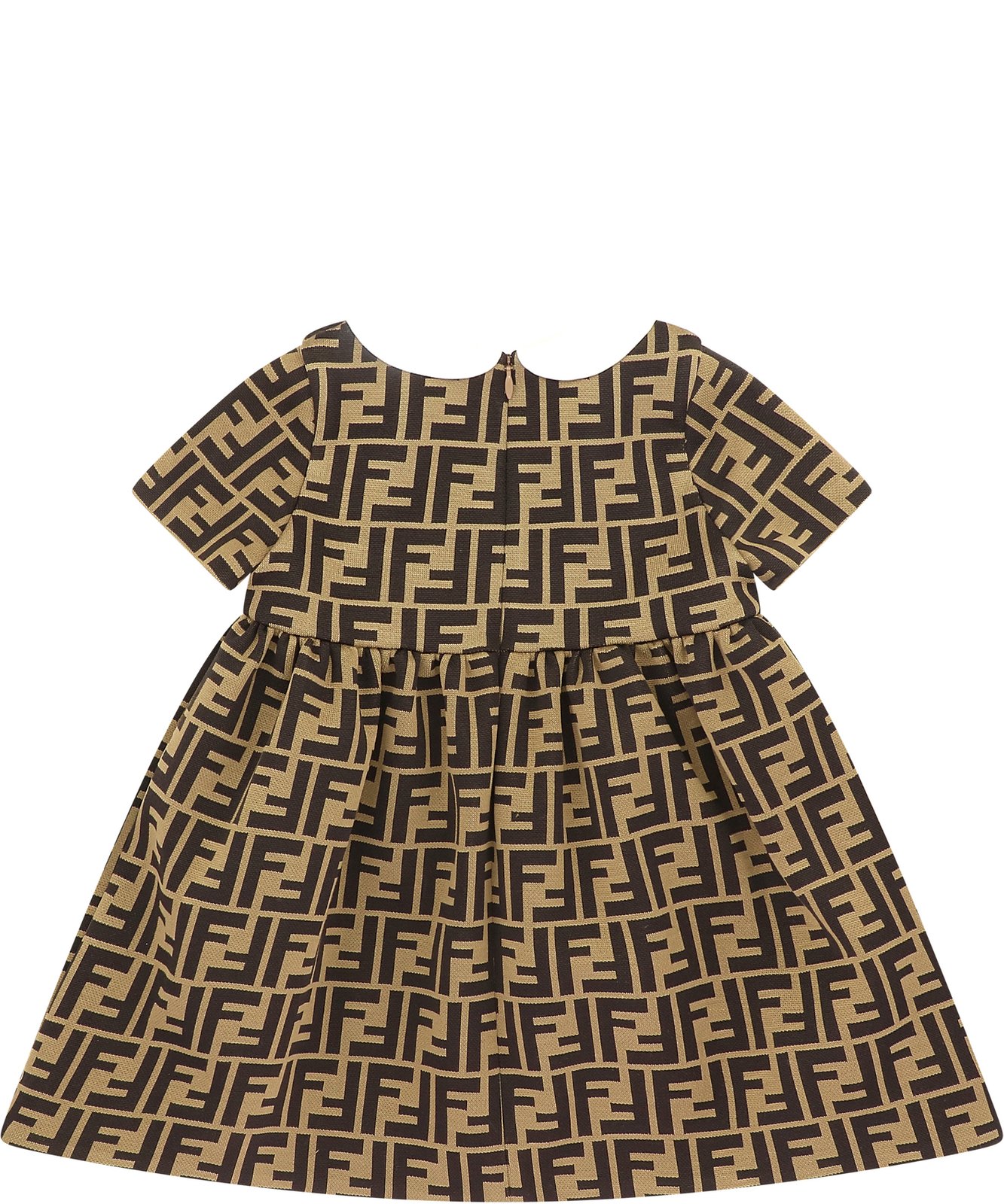 Fendi Kids FF Motif Dress 3 Fendi Kids FF Motif Dress