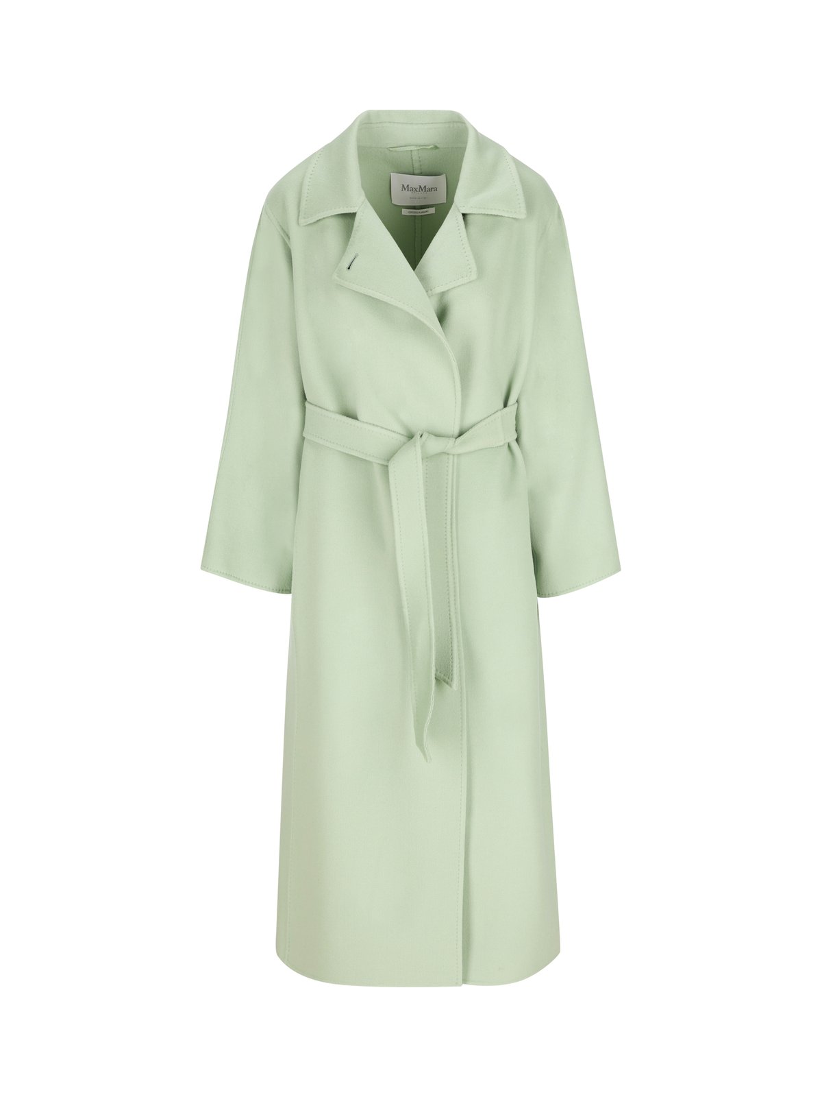 Max Mara Belted Long-Sleeved Coat