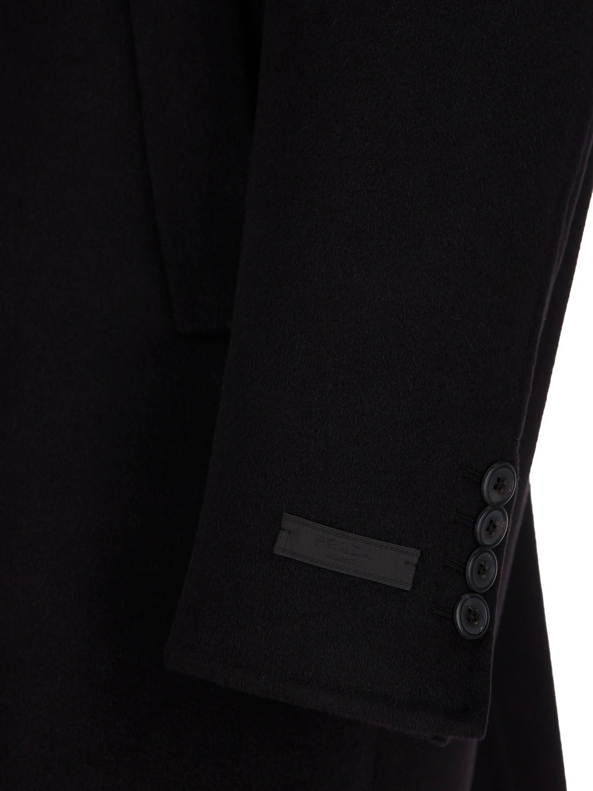 Prada Single Breasted Long Sleeved Coat
