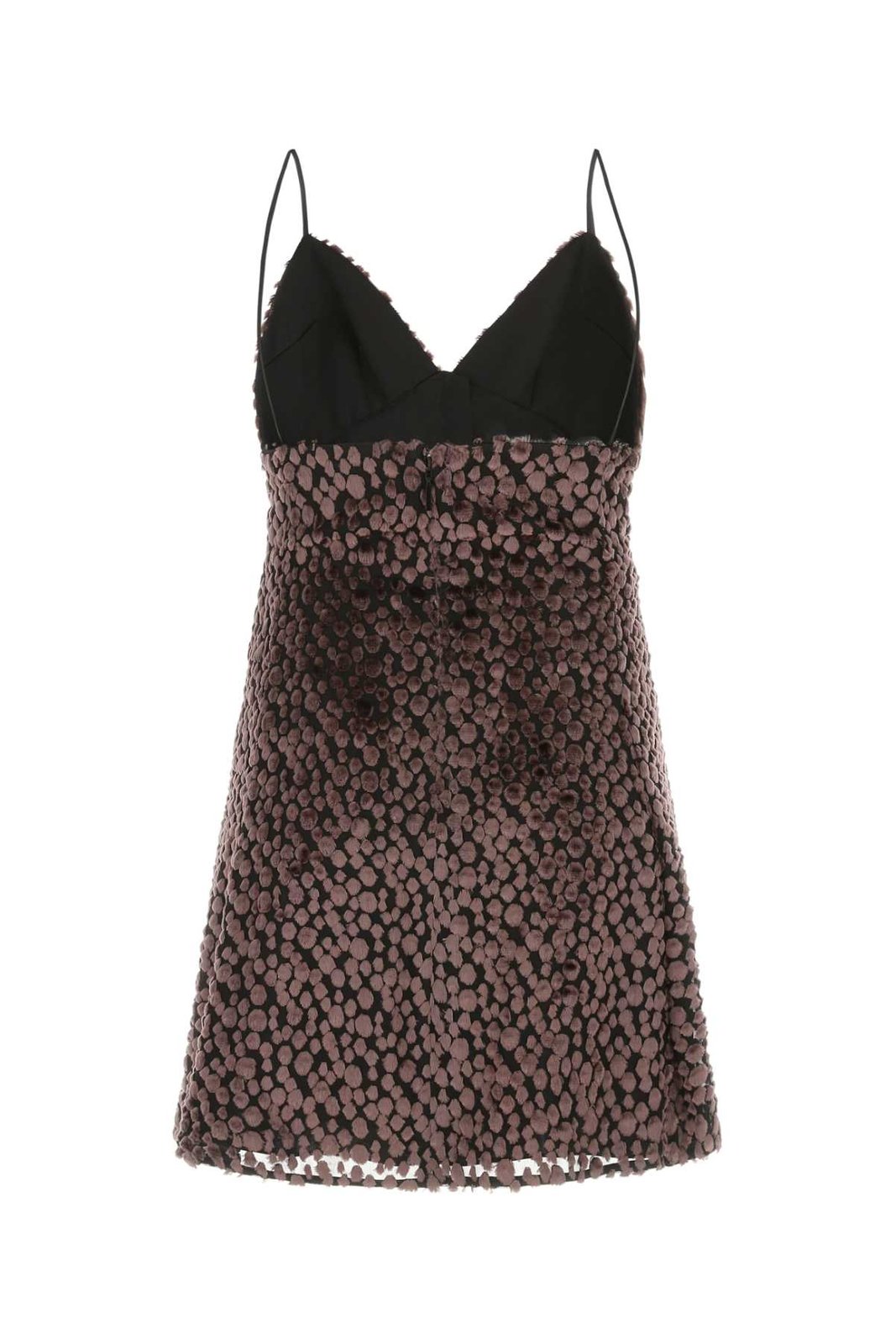 Saint Laurent Velvet Sleeveless Dress