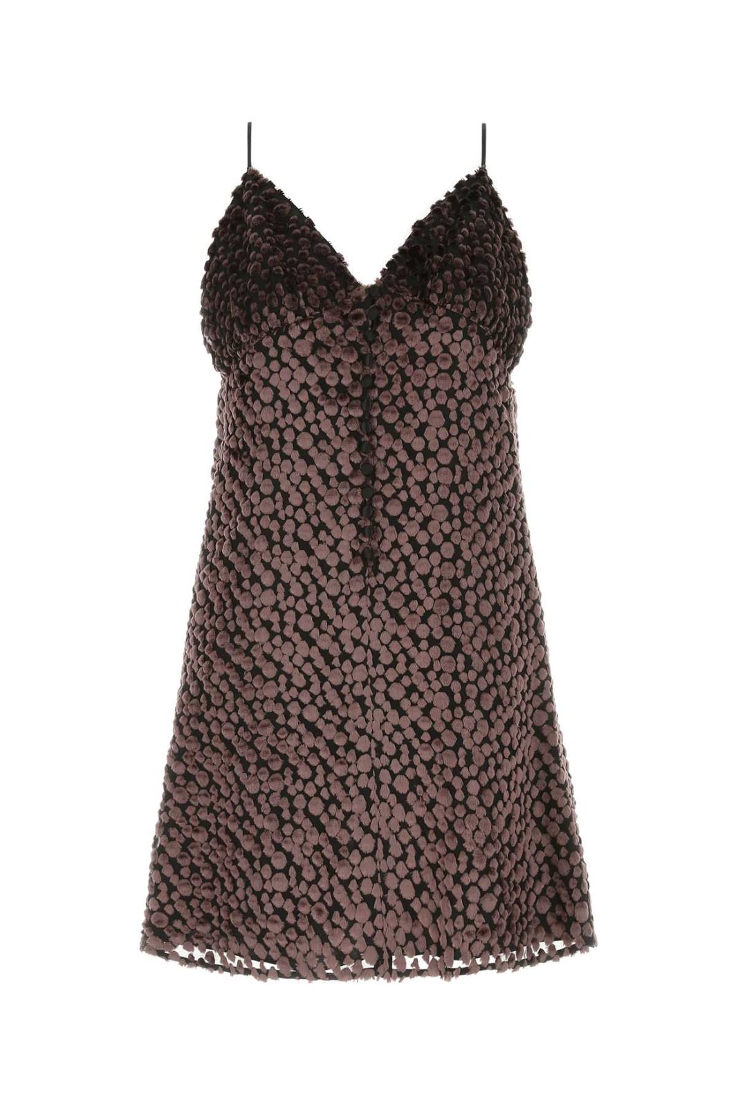 Saint Laurent Velvet Sleeveless Dress